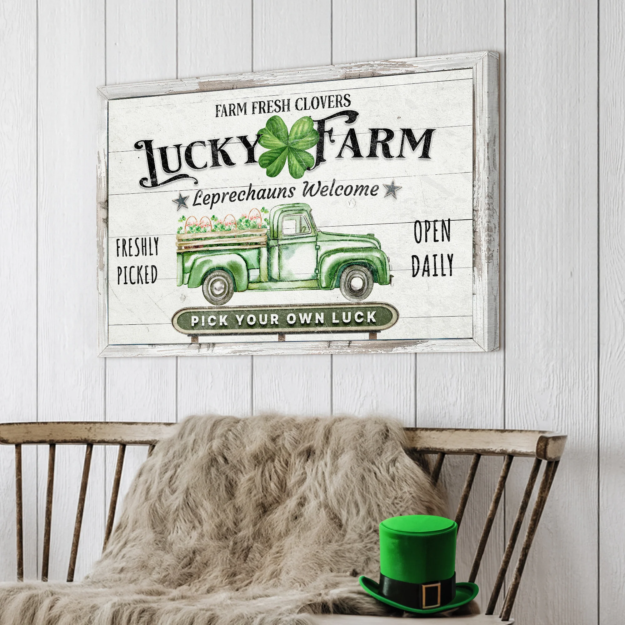 Lucky Farm St. Patrick's Day Sign - Image 2