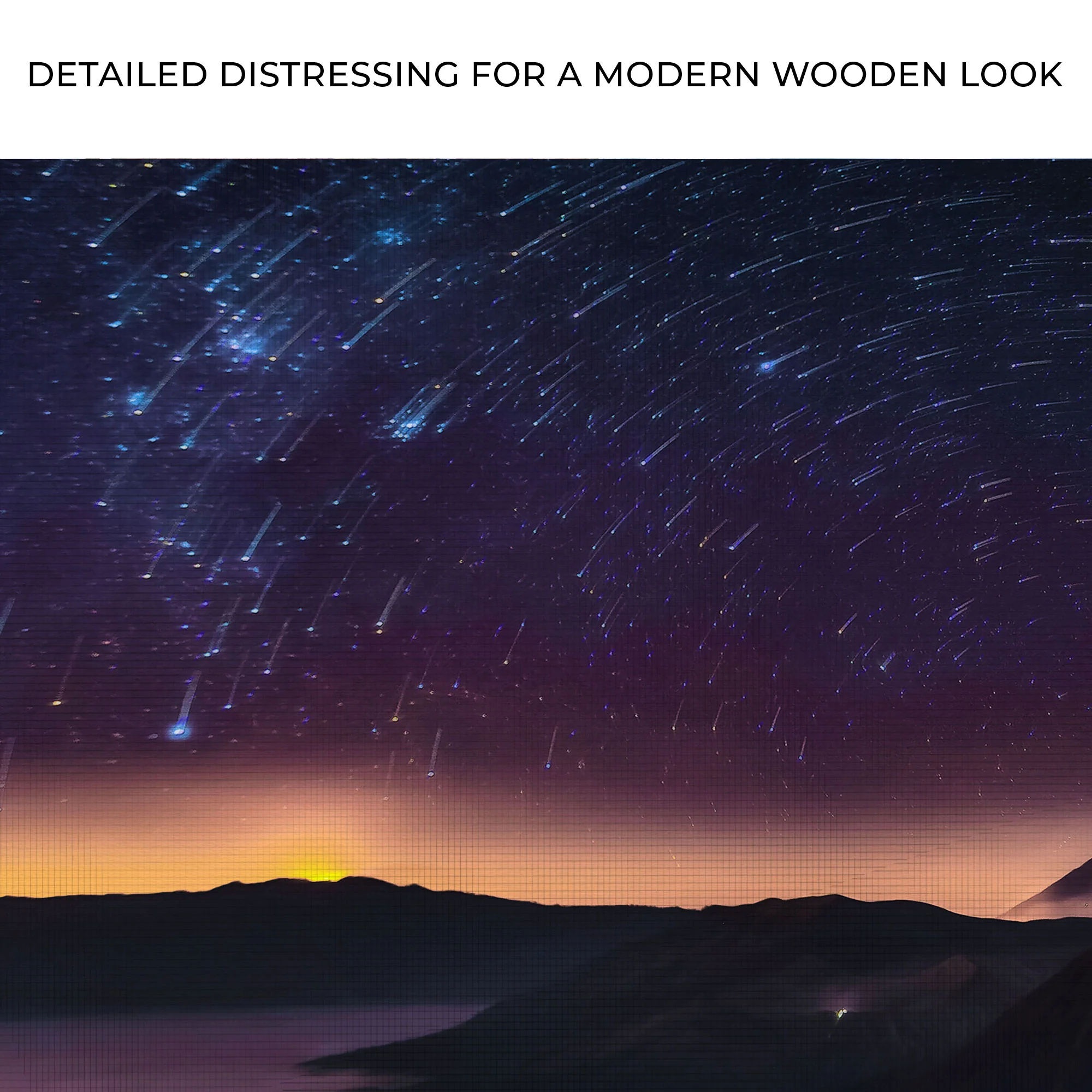 Majestic Starry Night Sky Canvas Wall Art - Image 4
