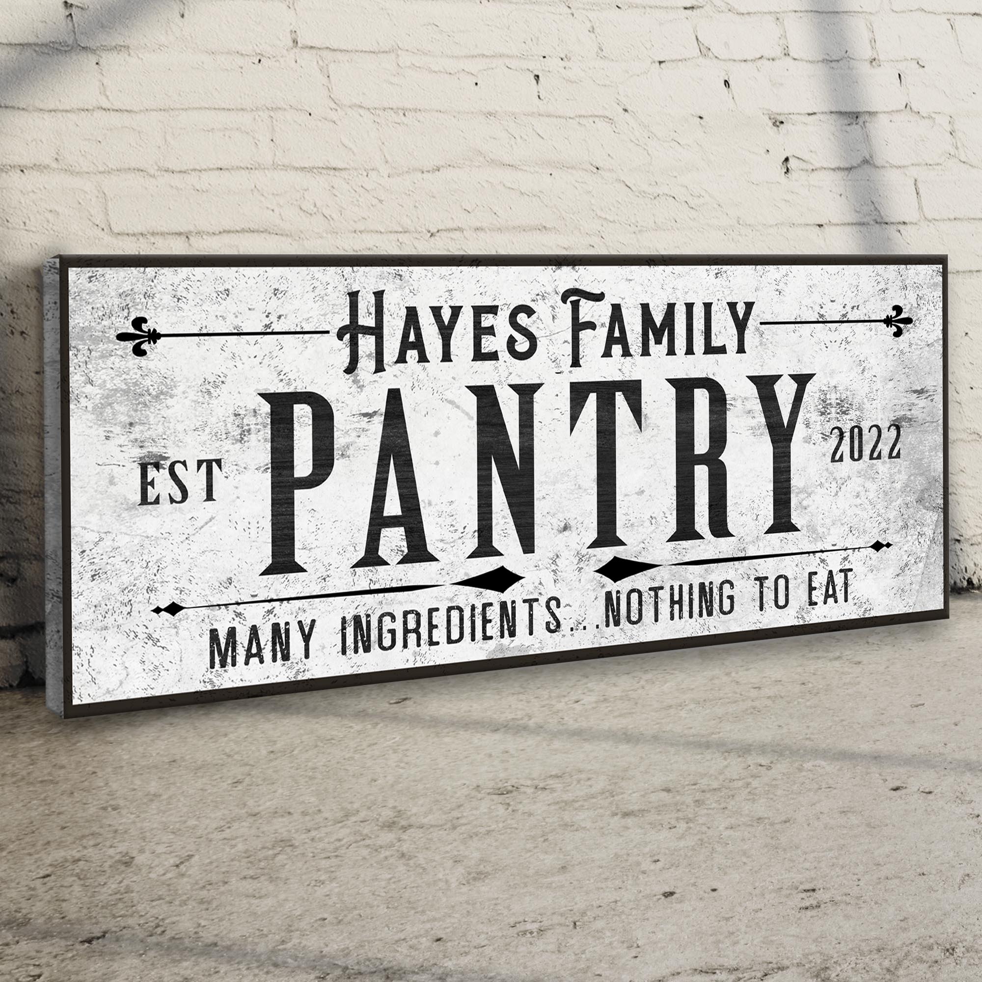 Many Ingredients, Nothing To Eat Pantry Sign - Image 3