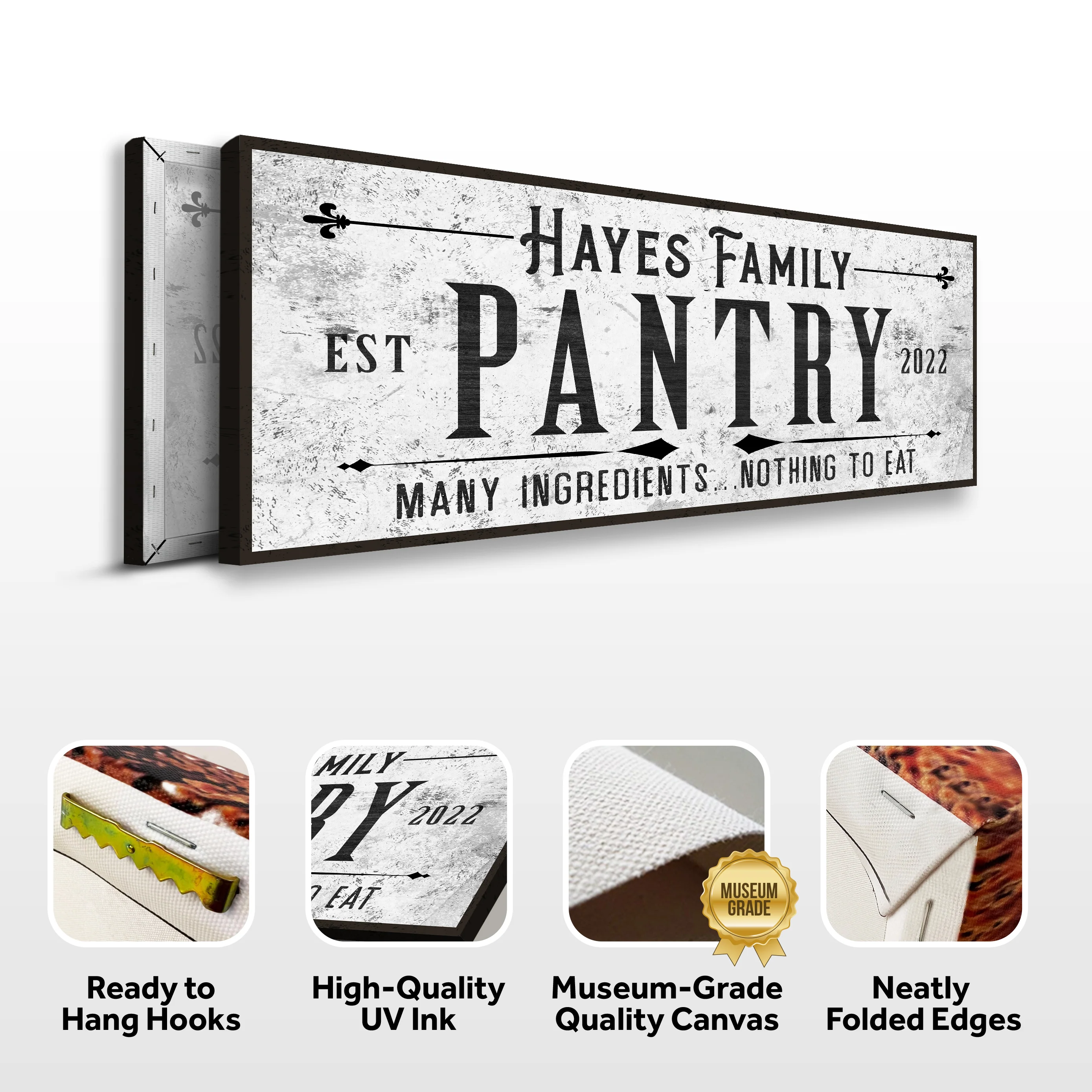 Many Ingredients, Nothing To Eat Pantry Sign - Image 4
