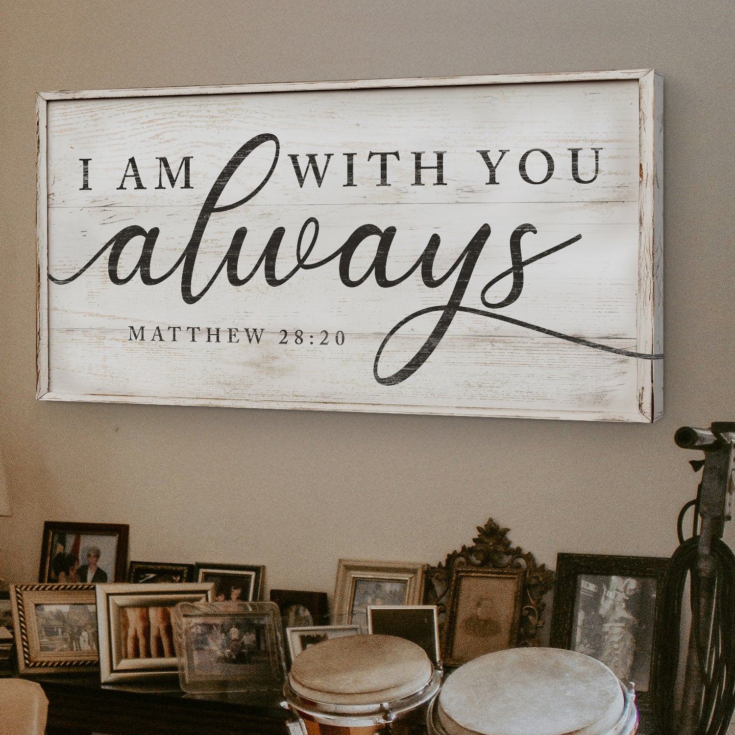 Matthew 28:20 - I Am With You Always Sign IV - Image 4