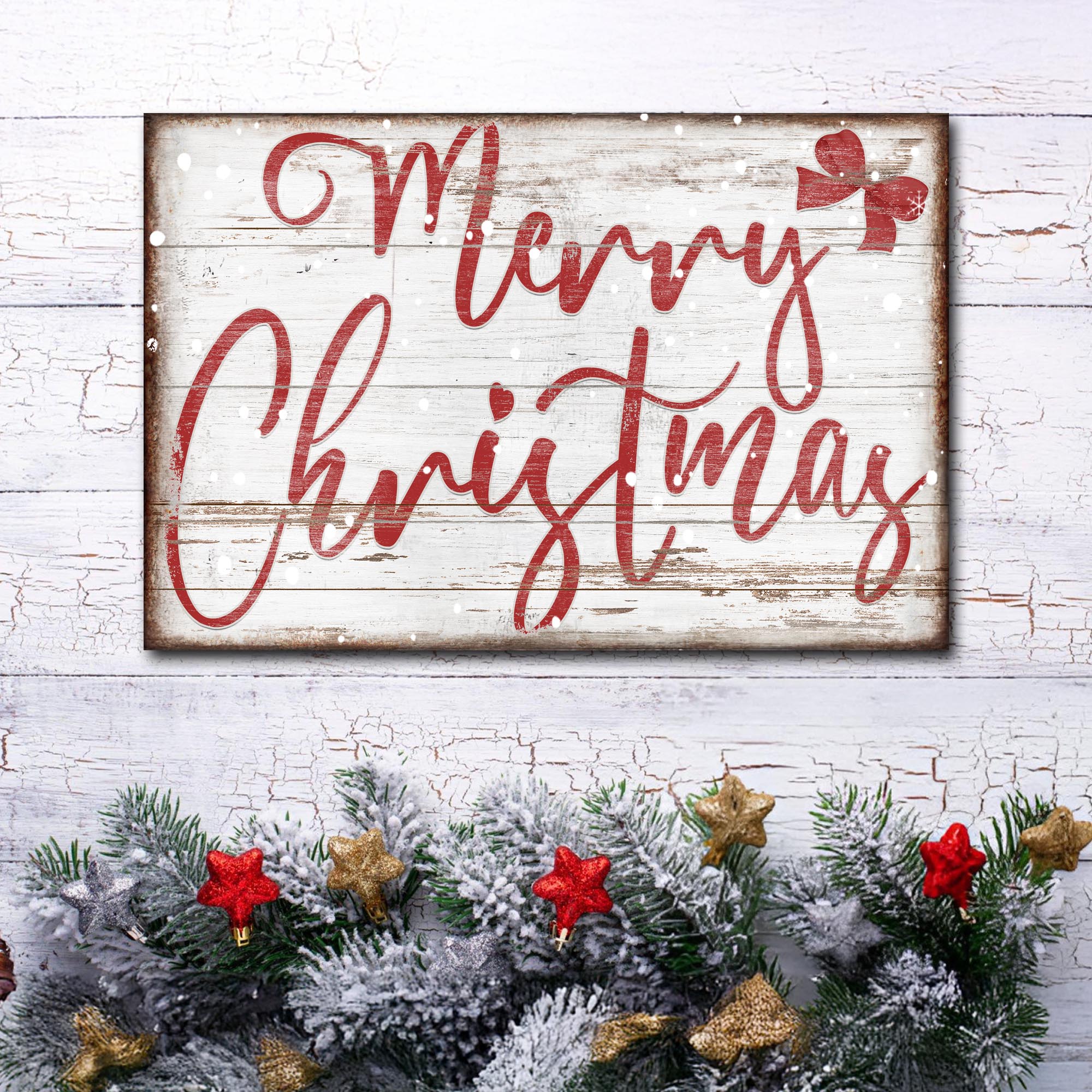 Merry Christmas Sign X - Image 2