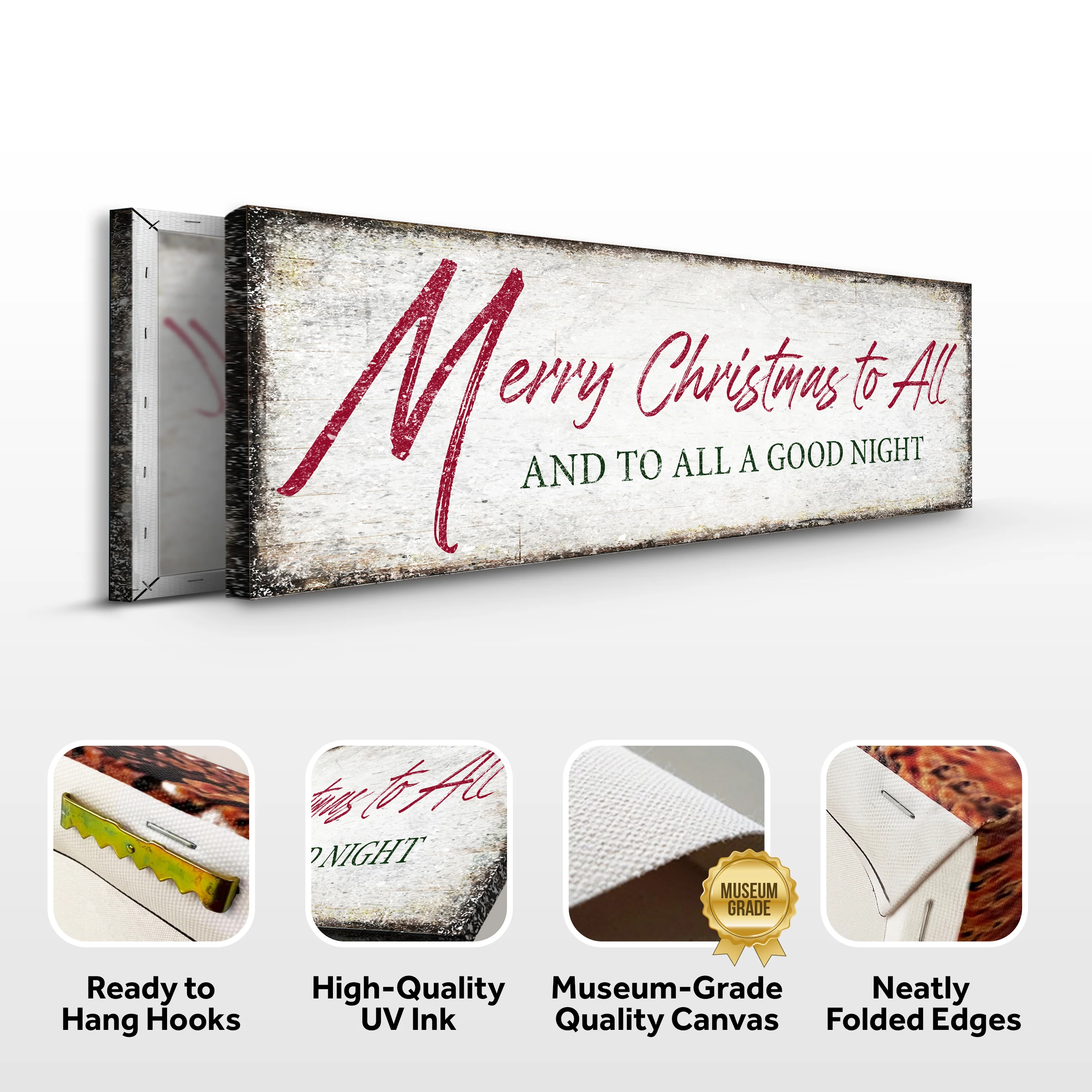 Merry Christmas To All And Goodnight Sign III - Image 6