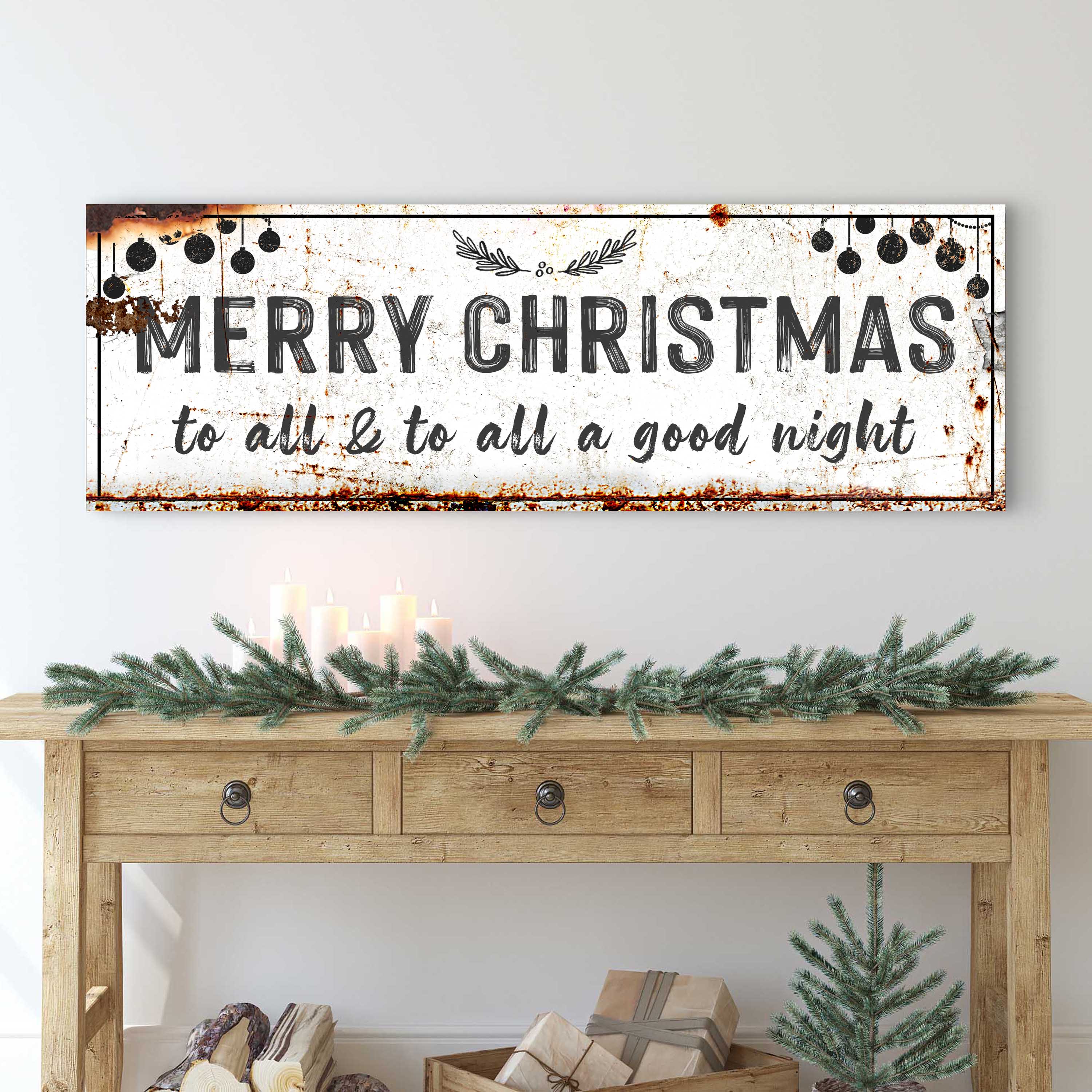 Merry Christmas To All Sign - Image 2