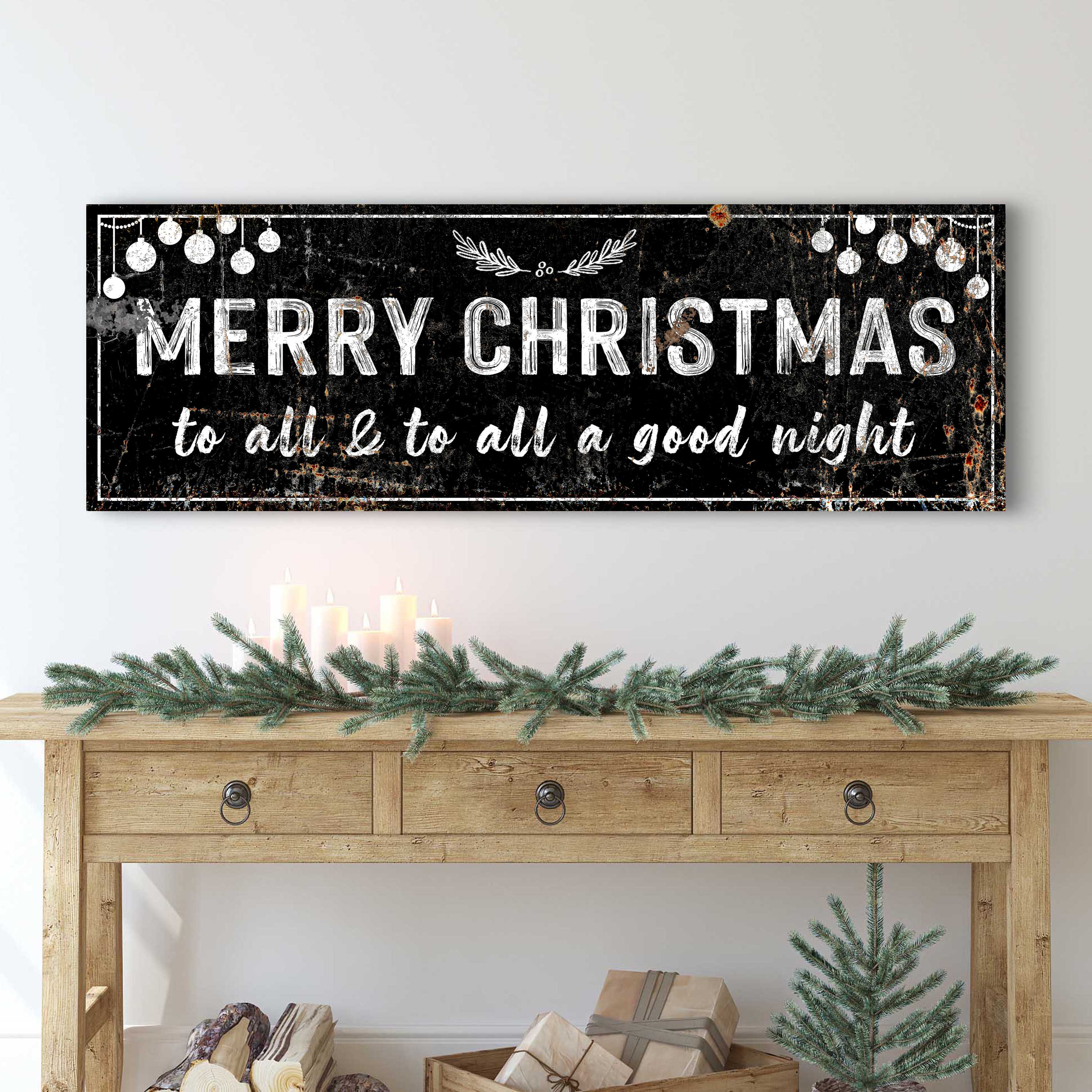 Merry Christmas To All Sign - Image 6