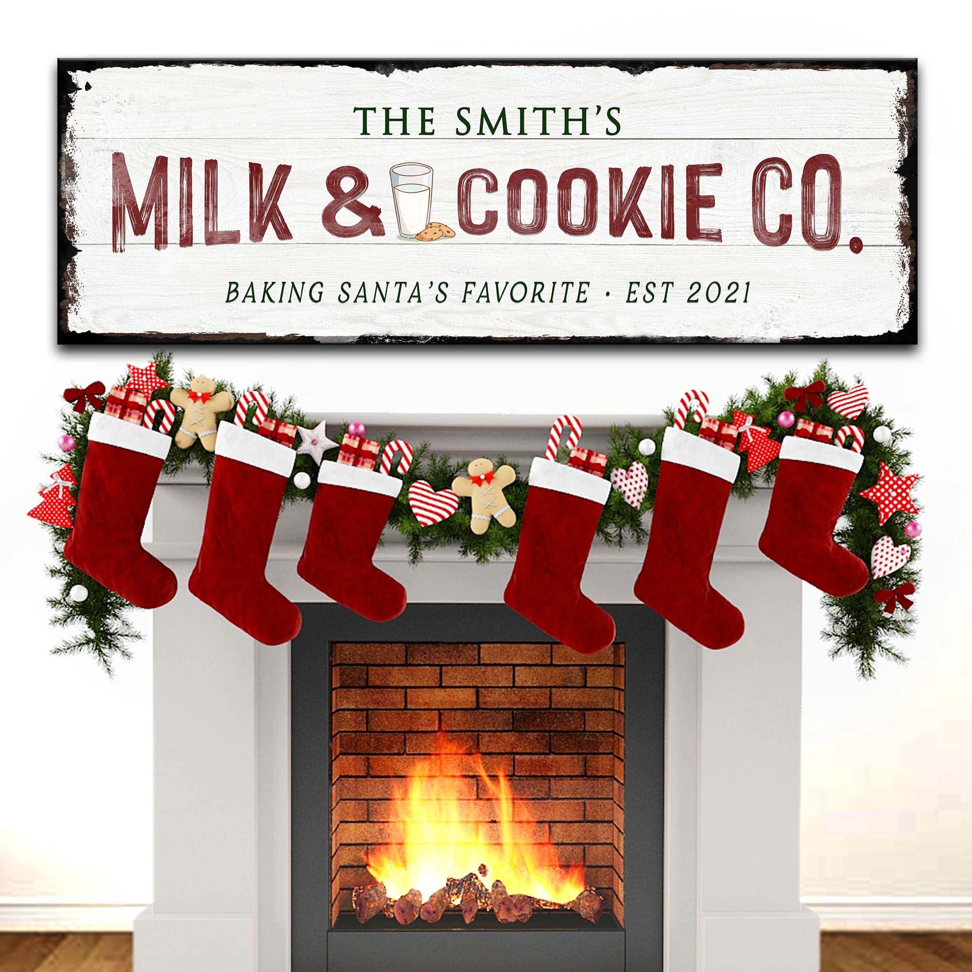 Milk & Cookie Co. Sign - Image 6