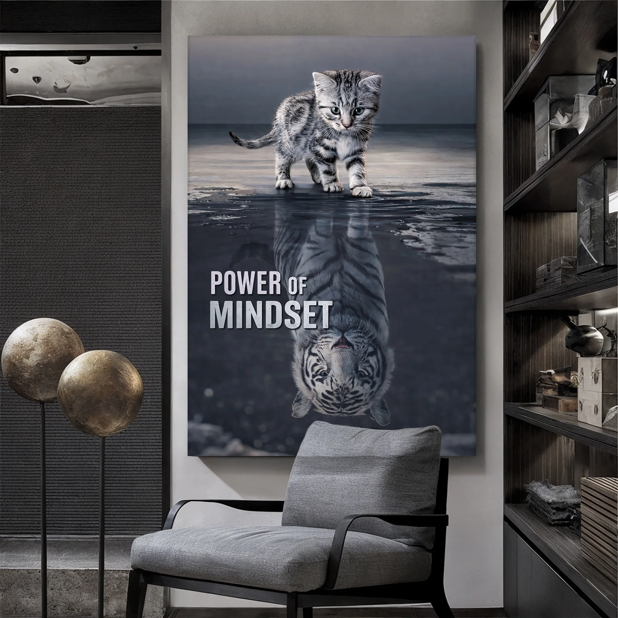 Mindset Is Everything Wall Sign - Image 3