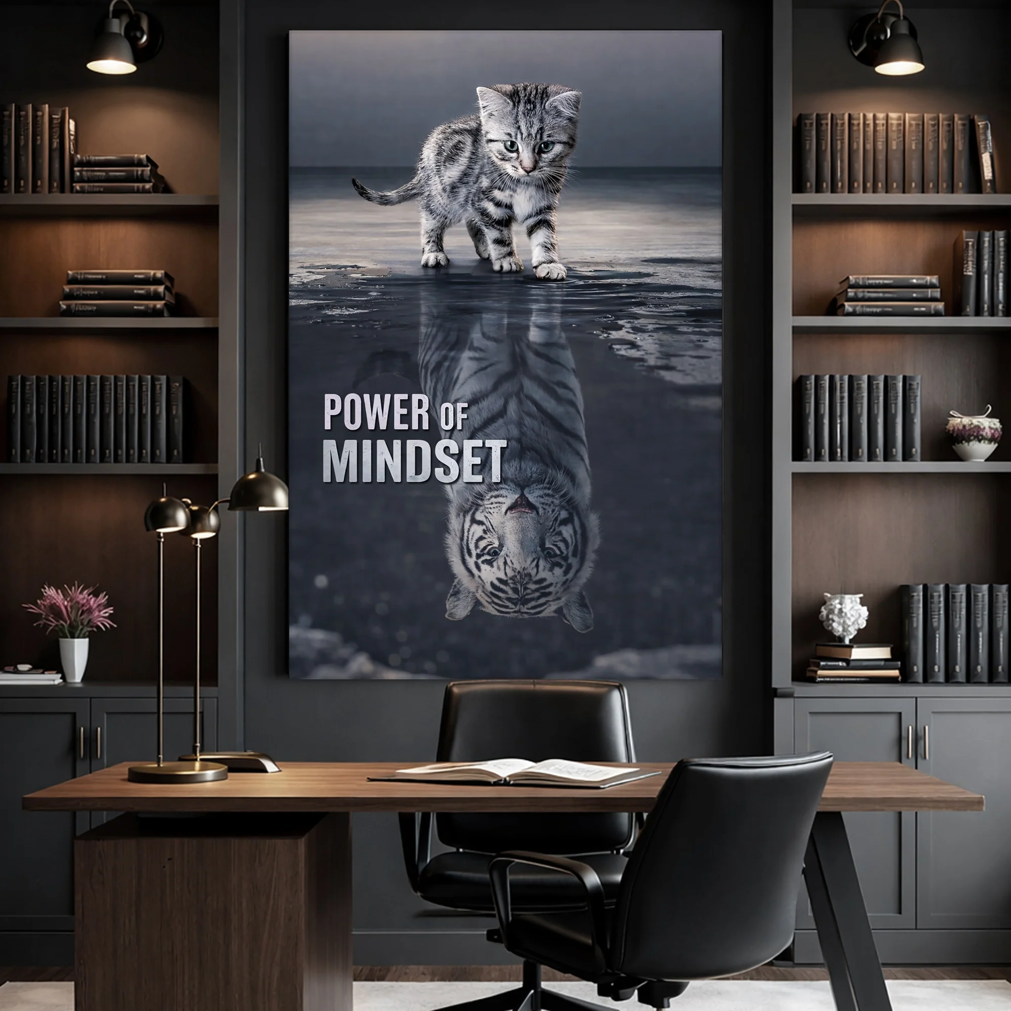 Mindset Is Everything Wall Sign - Image 4
