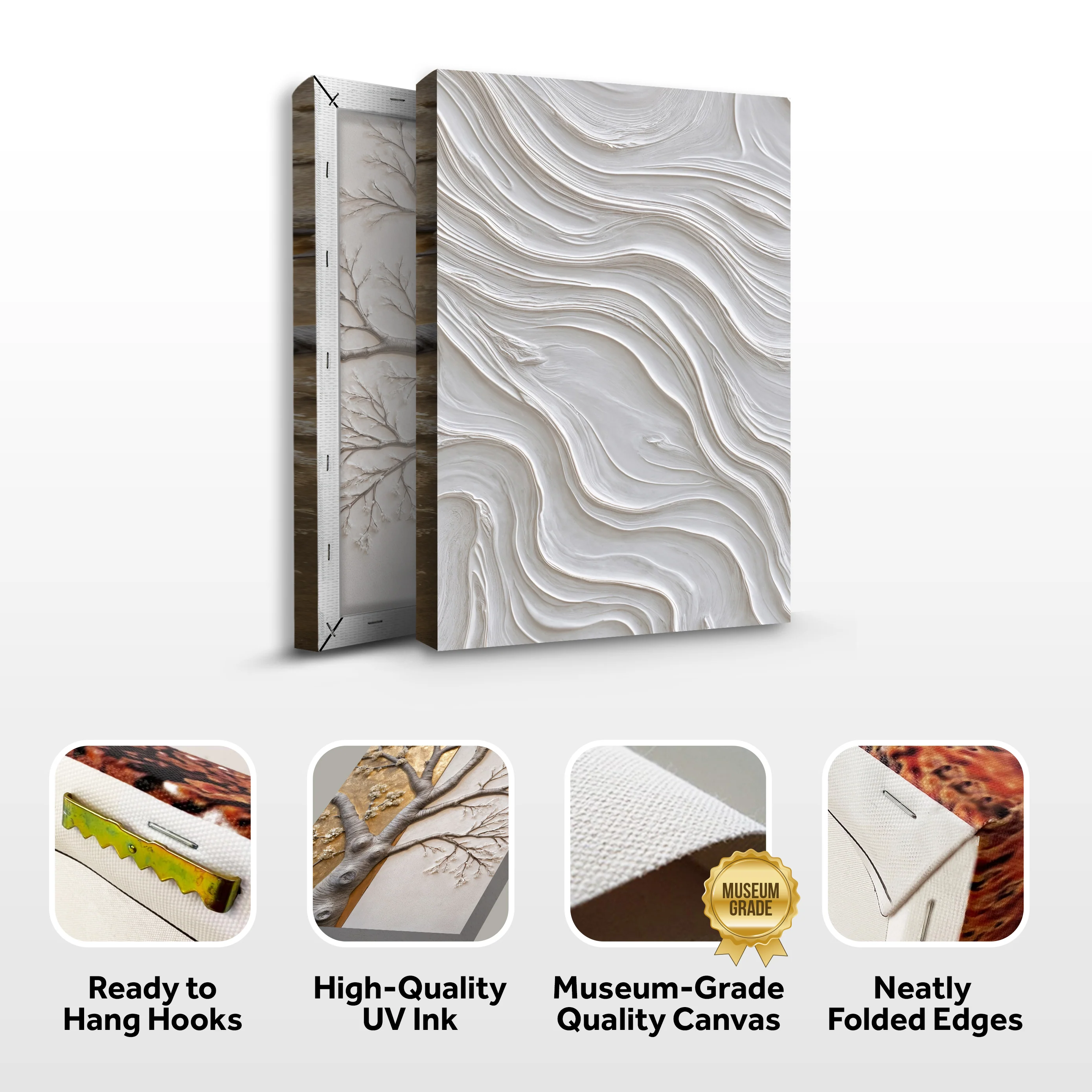 Minimalist Ocean Wave Wall Art - Image 7