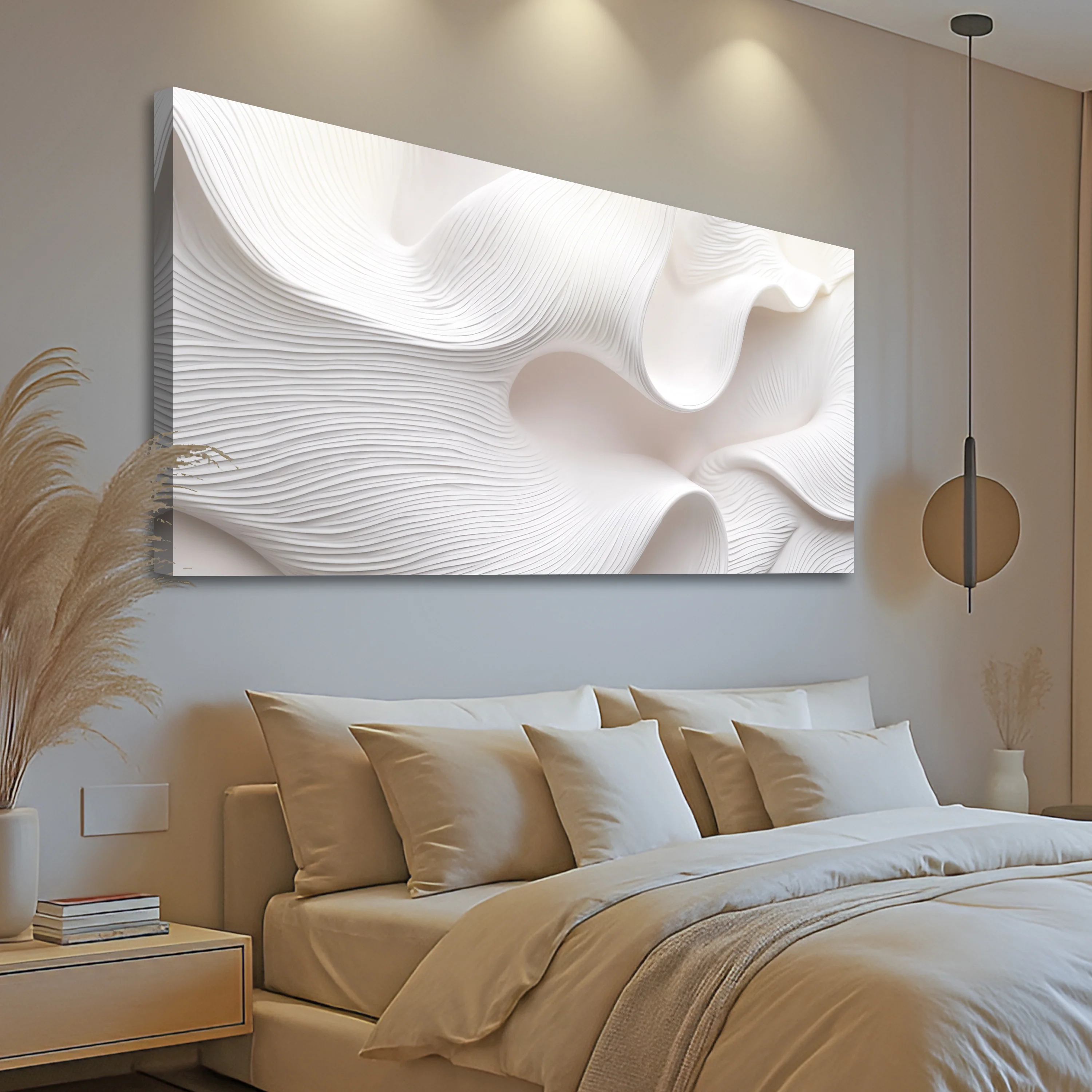 Minimalist Waves Wall Art II - Image 4