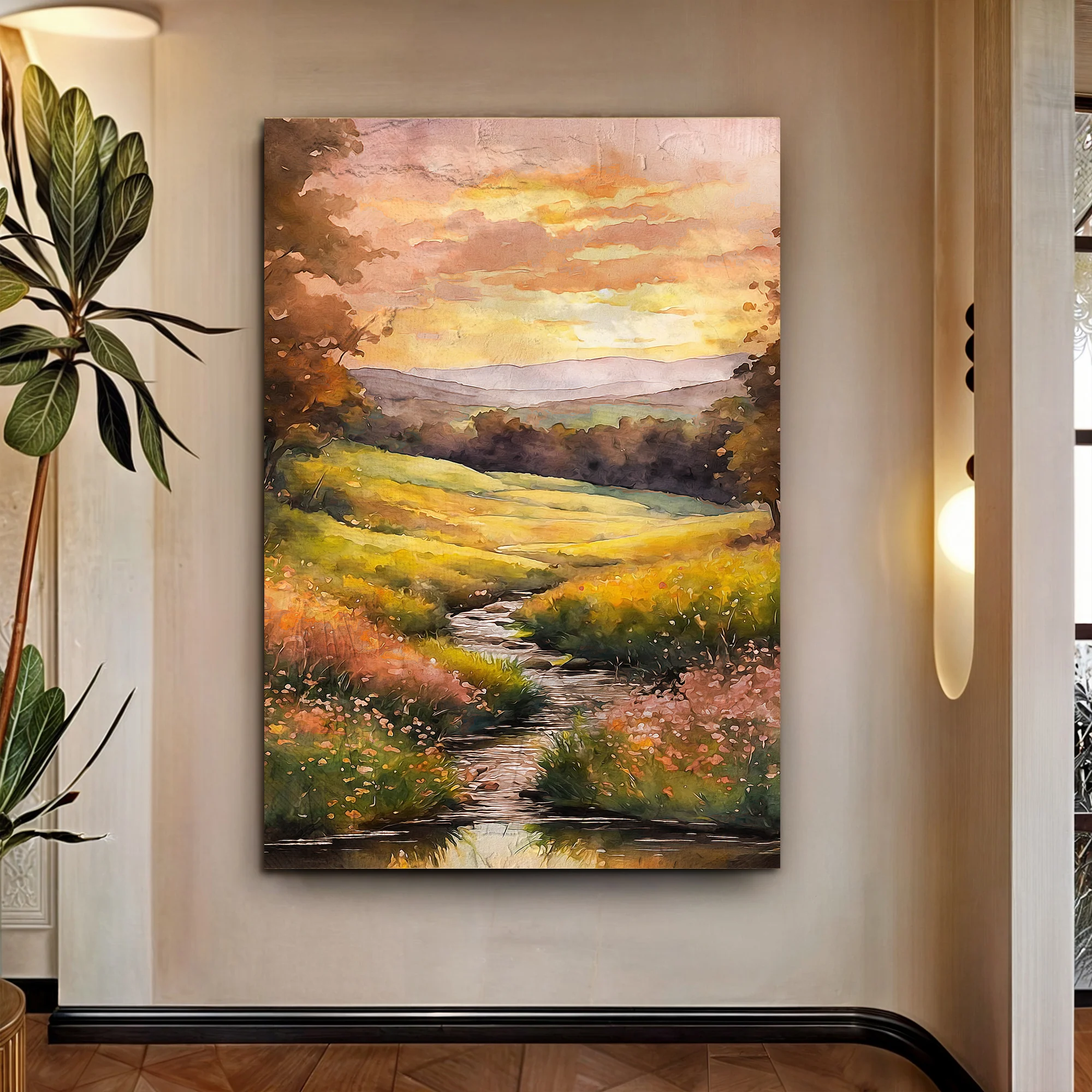 Misty River Wall Art - Image 2