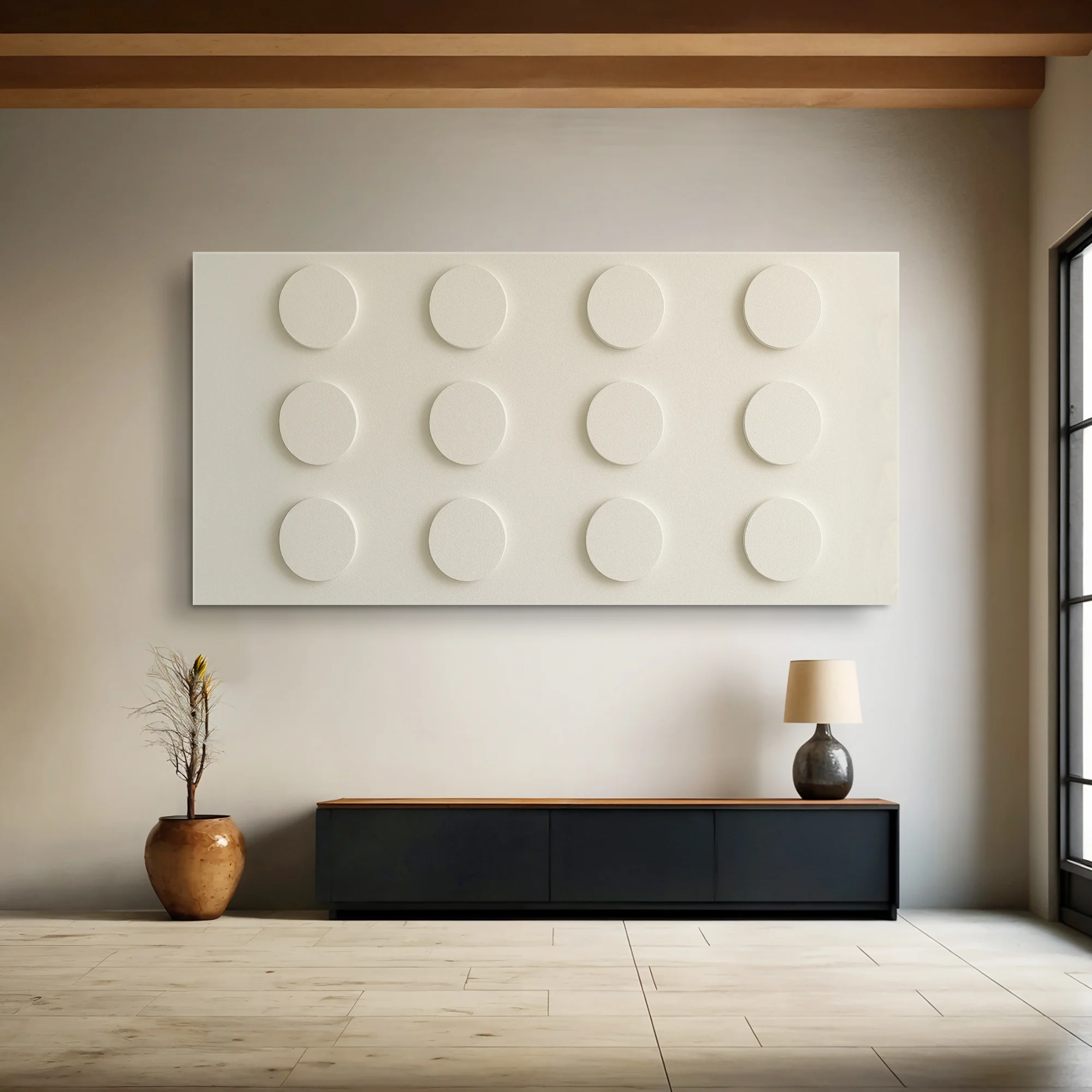 Modern Abstract Minimalist Wall Art II - Image 3