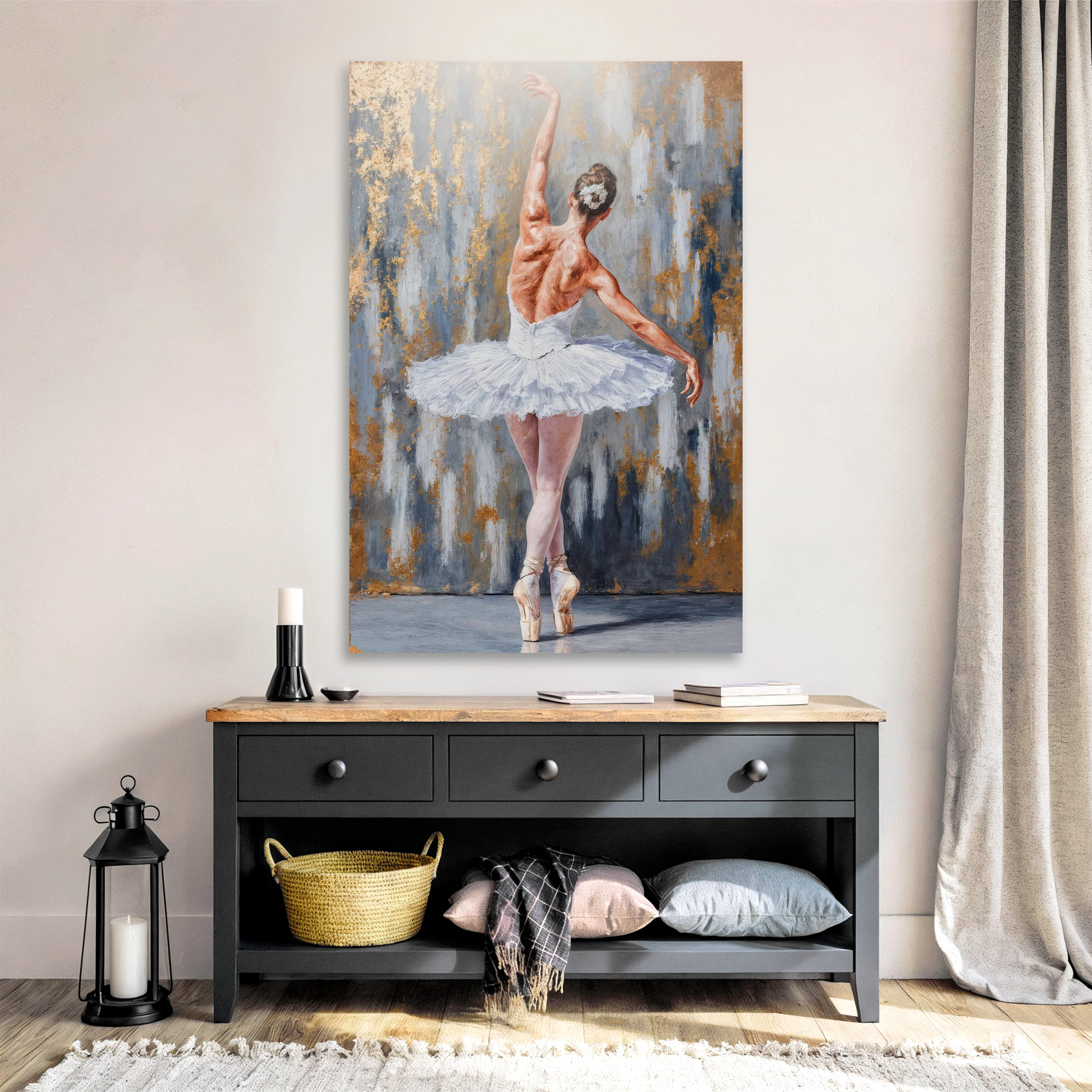 Modern Ballet Elegance Wall Art - Image 5