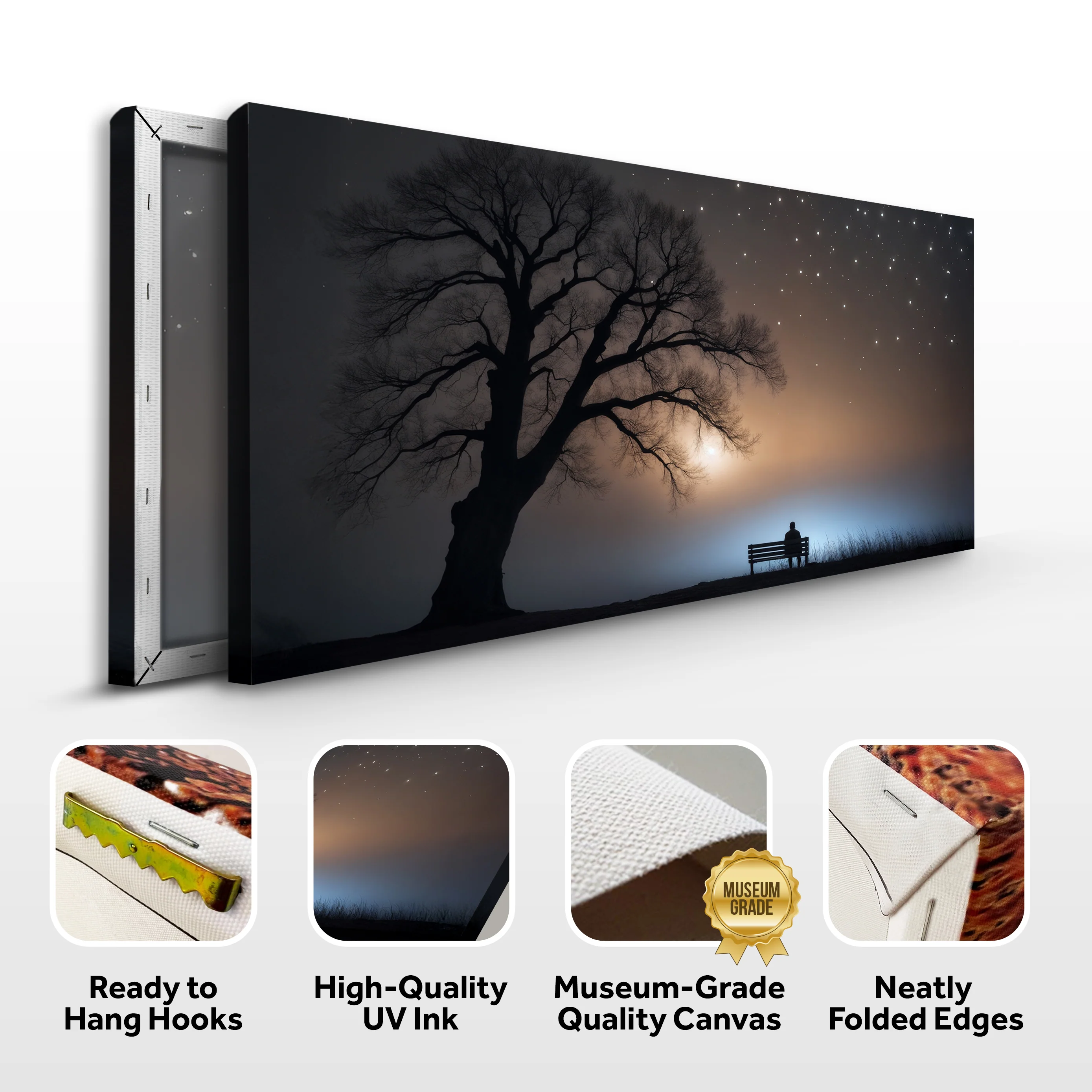 Modern Nature Scenery Wall Art - Image 8