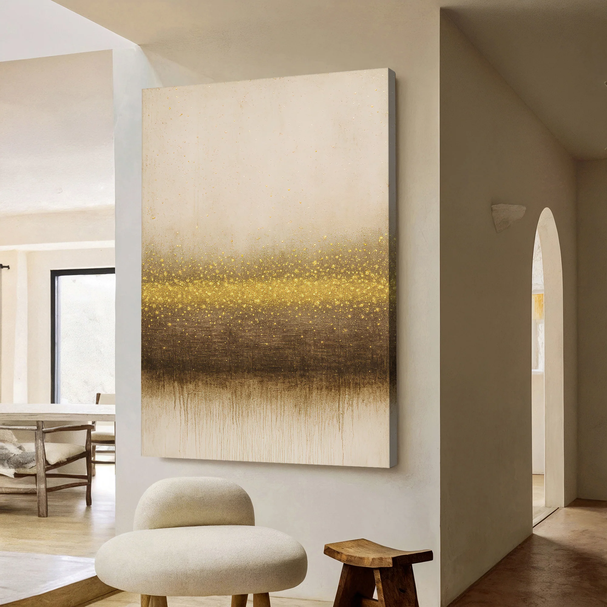 Modern Neutral-tone Wall Art - Image 4