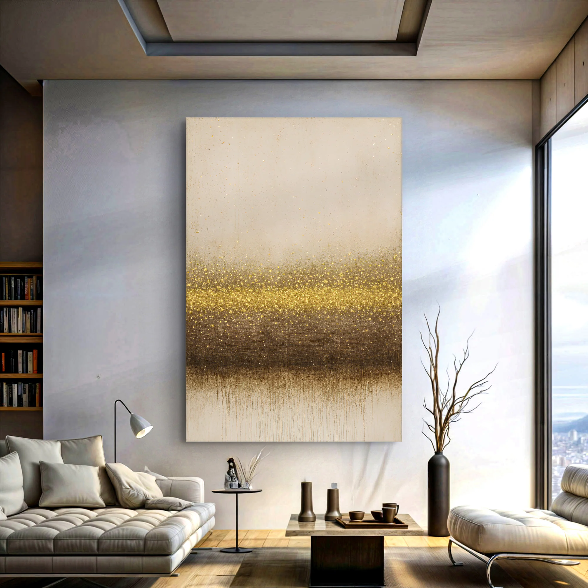 Modern Neutral-tone Wall Art - Image 5