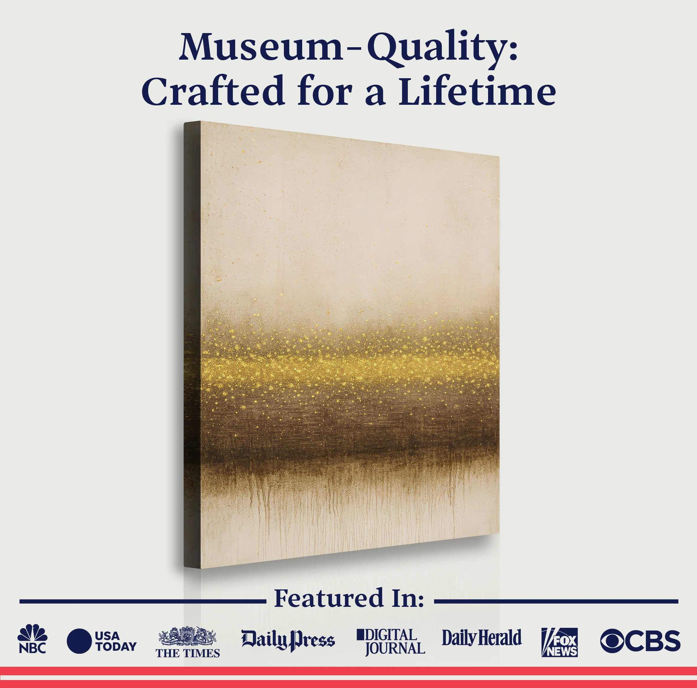 Modern Neutral-tone Wall Art - Image 6