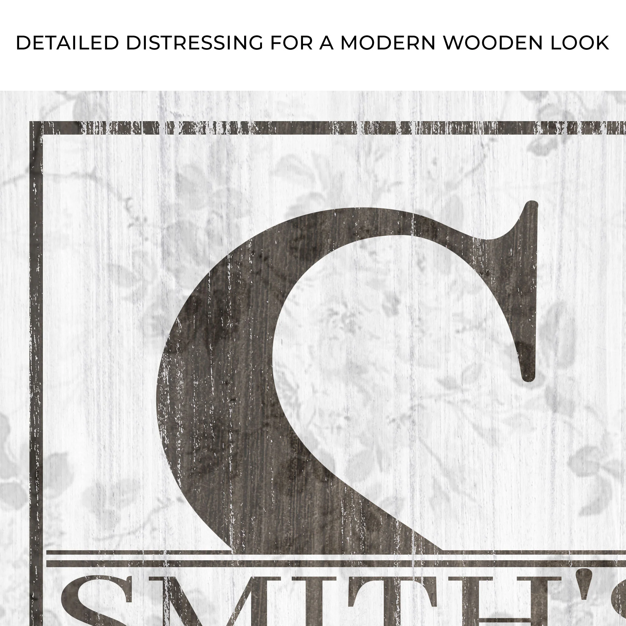 Monogram Sign II | Customizable Canvas - Image 4