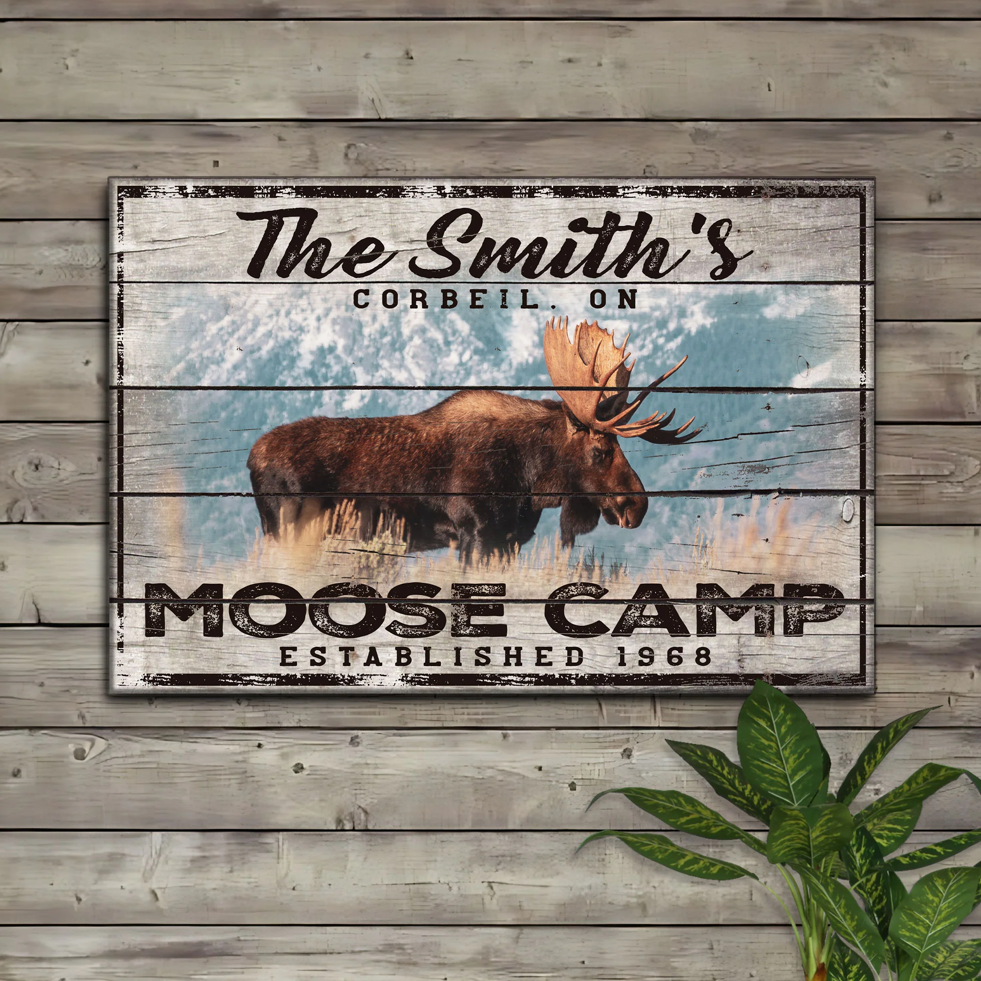 Moose Camp Sign - Image 3