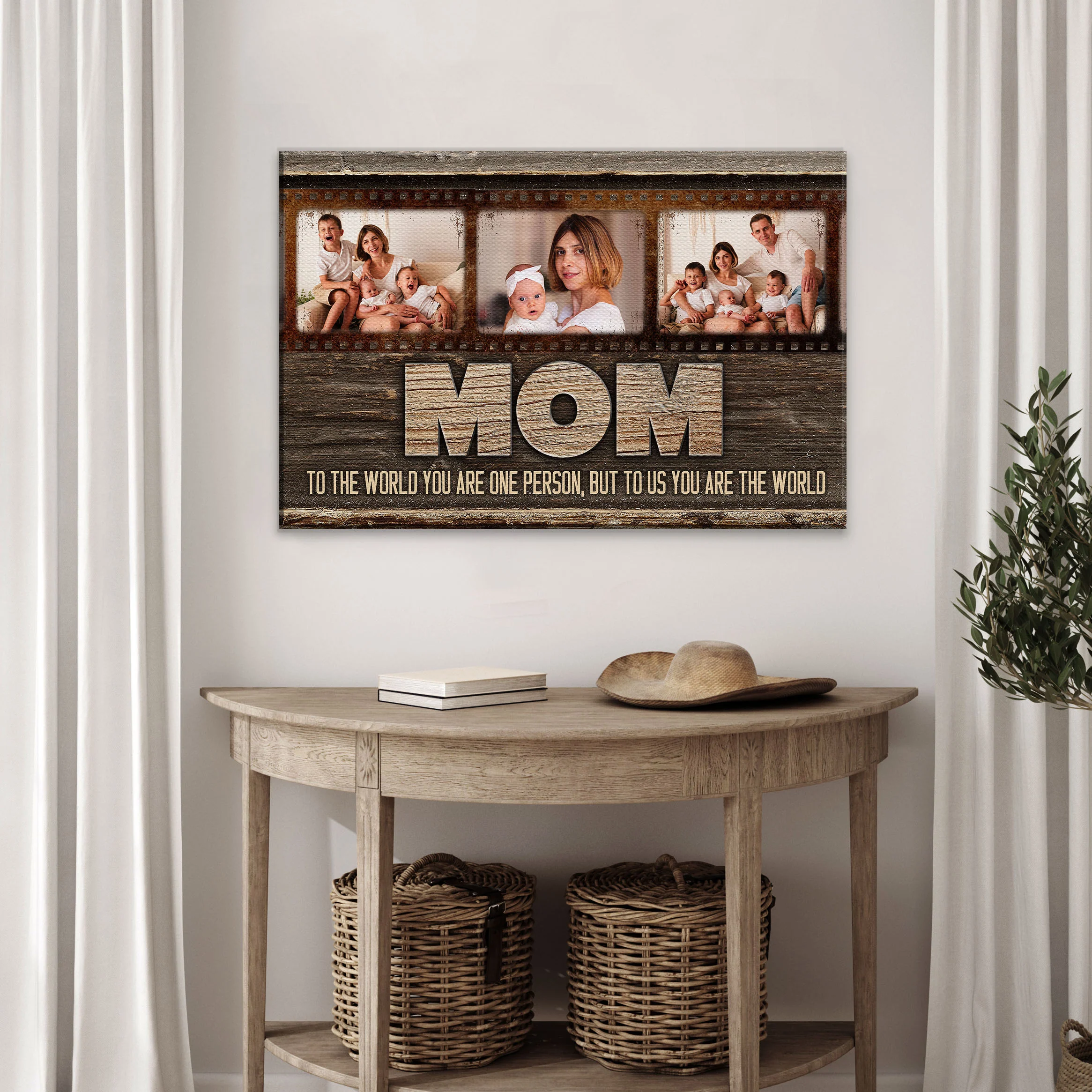 Mother's Day Sign To Us You Are The World - Image 3