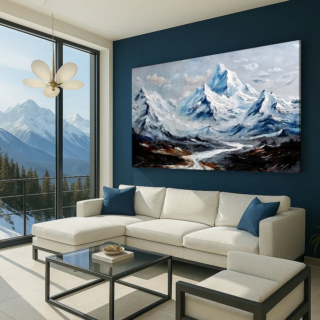 Mountain Minimalist Wall Art II - Image 3