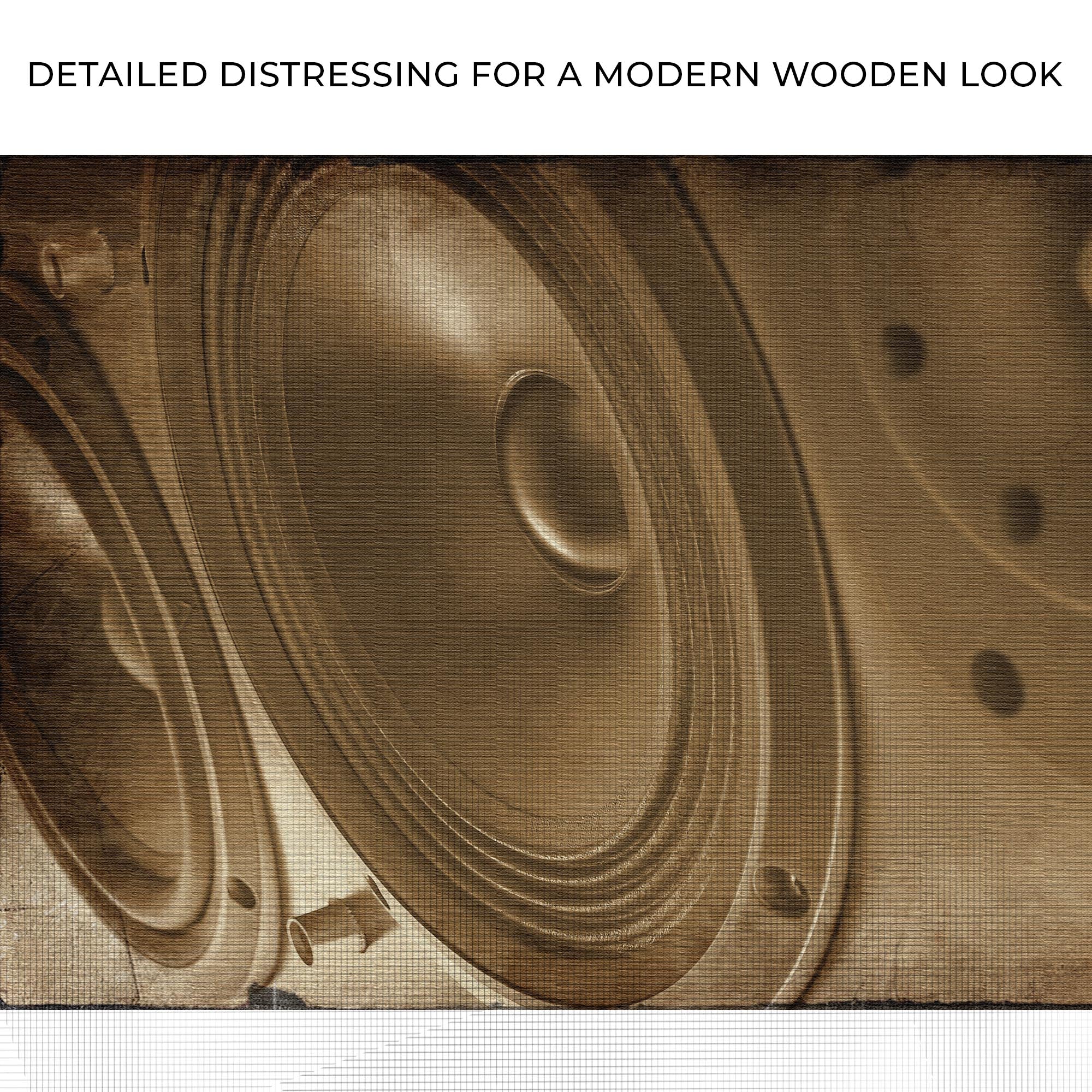 Music Equipment Speakers Vintage Canvas Wall Art - Image 4