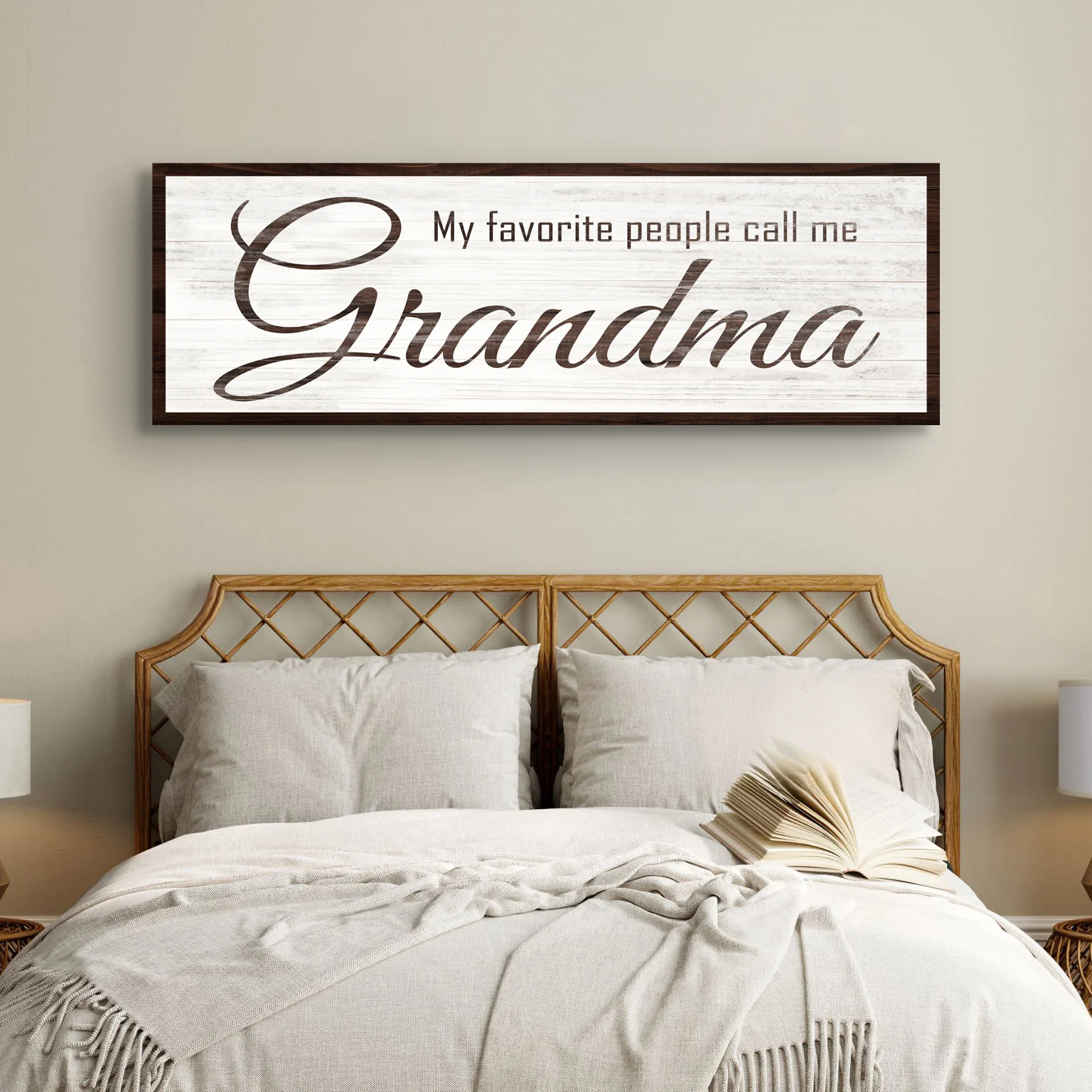 My Favorite People Call Me Grandma Sign - Image 3
