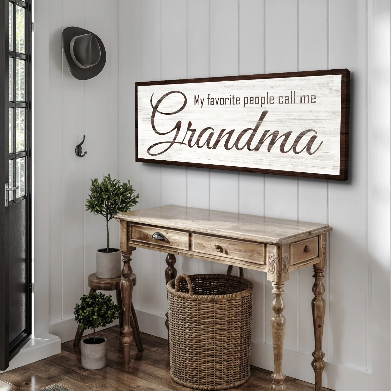 My Favorite People Call Me Grandma Sign - Image 4