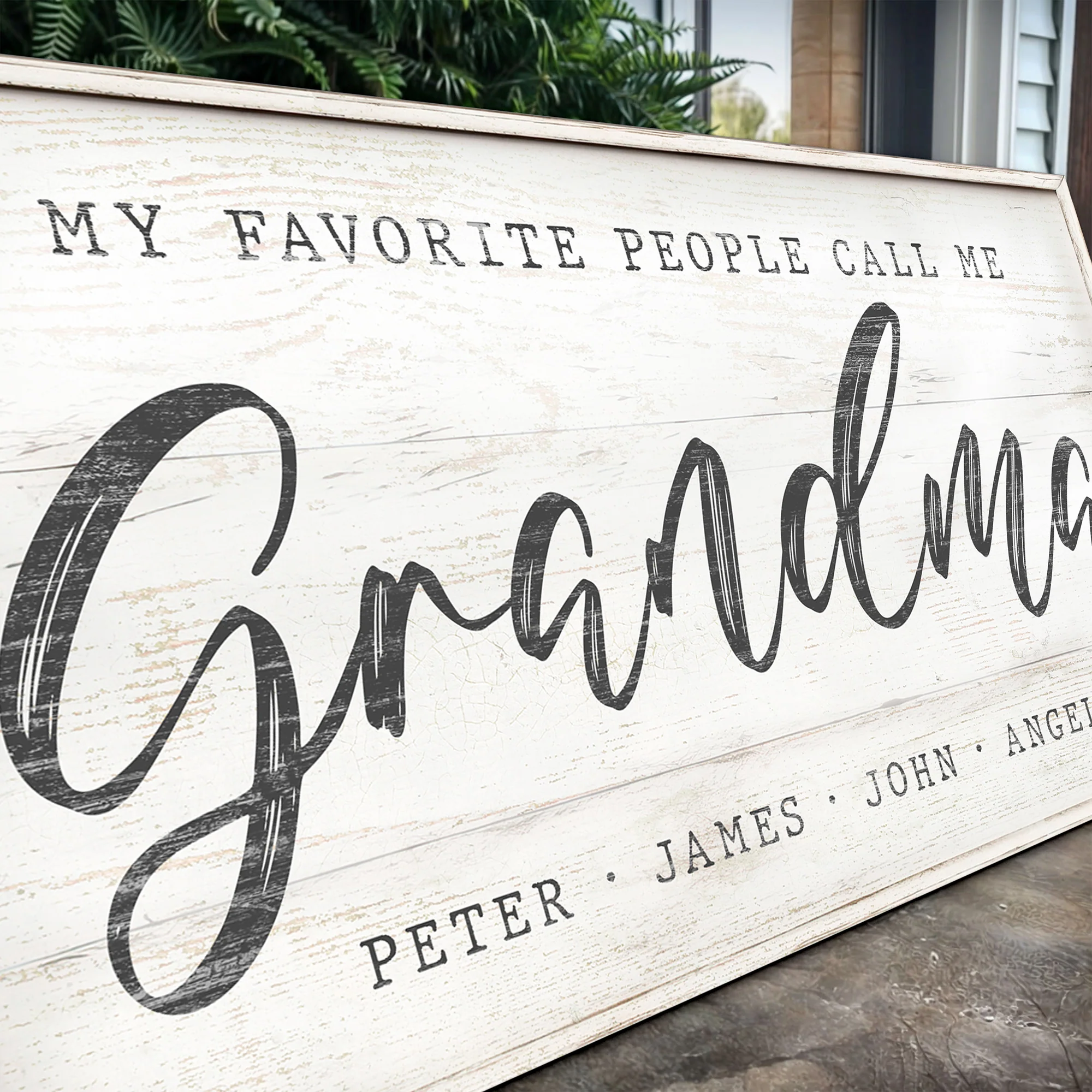 My Favorite People Call Me Grandma Sign II - Image 4