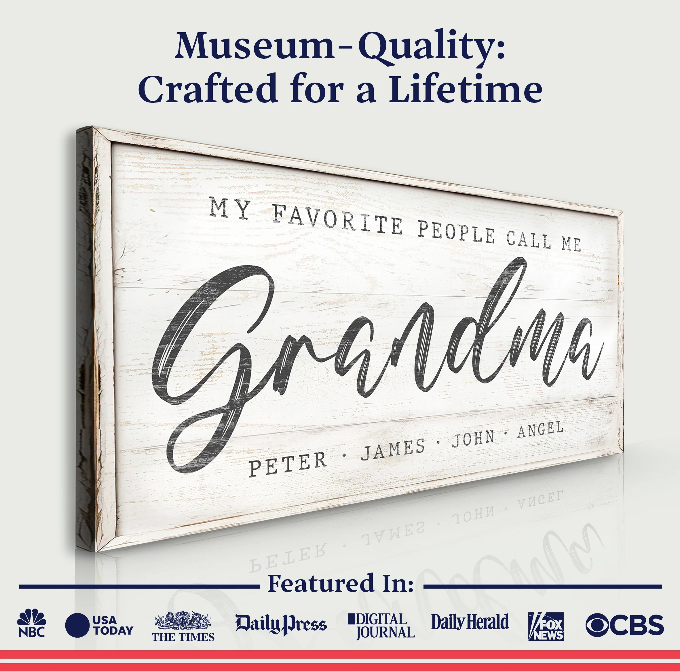 My Favorite People Call Me Grandma Sign II - Image 5