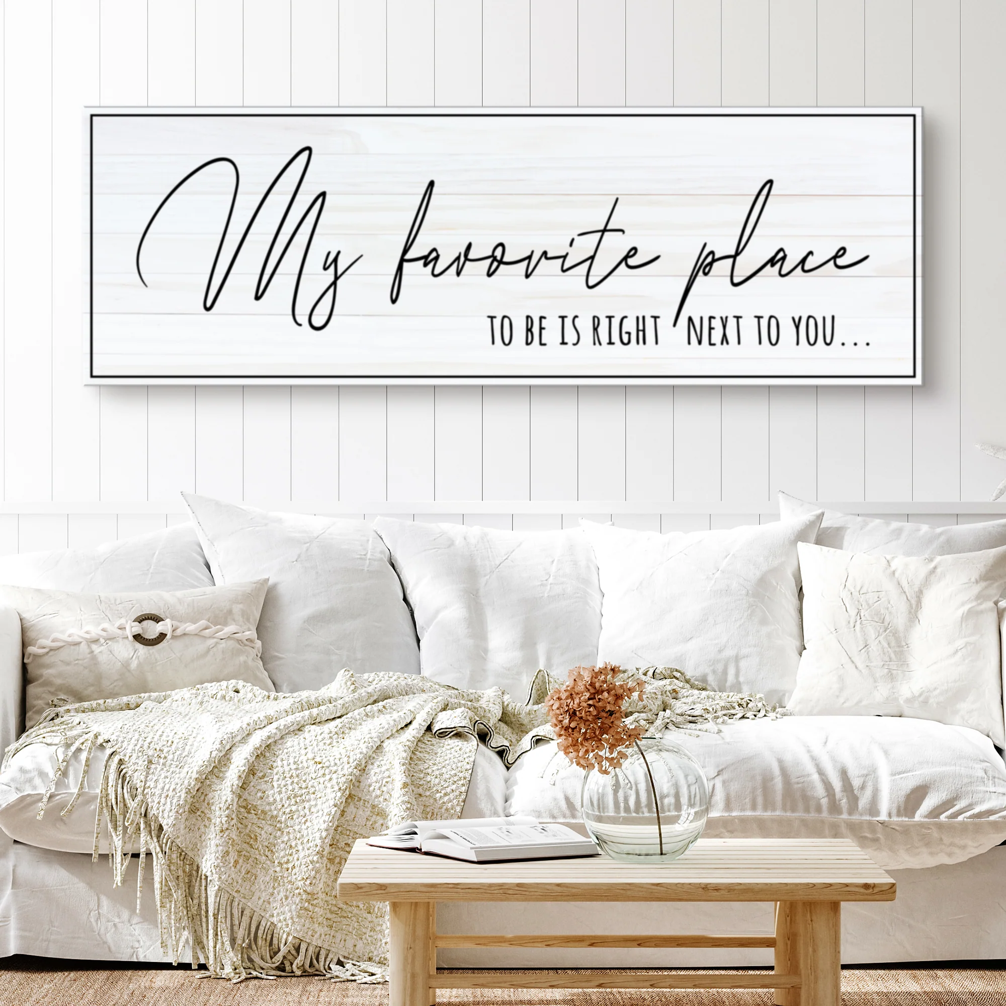 My Favorite Place To Be Is Right Next To You Sign - Image 2