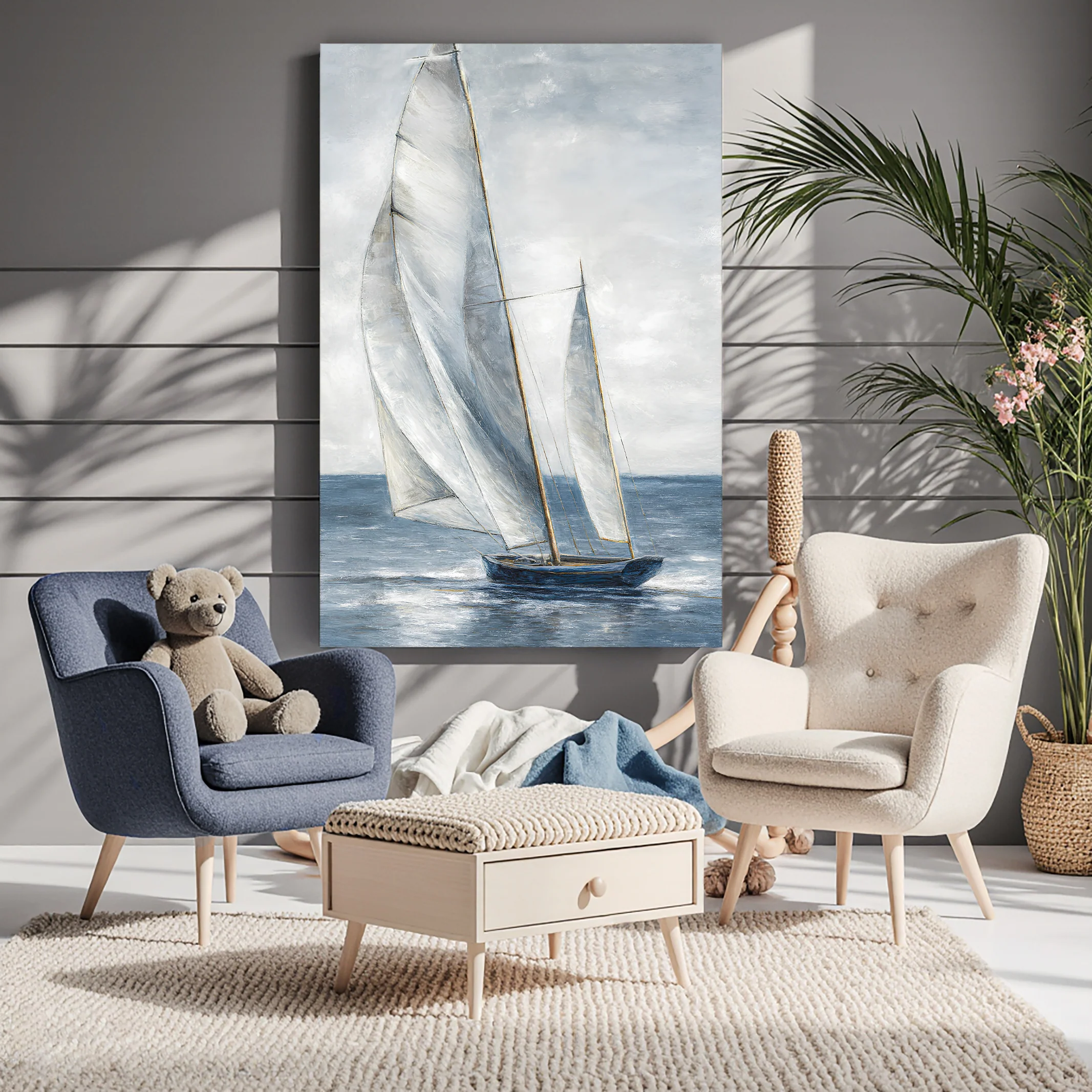 Nautical Abstraction Wall Art - Image 2