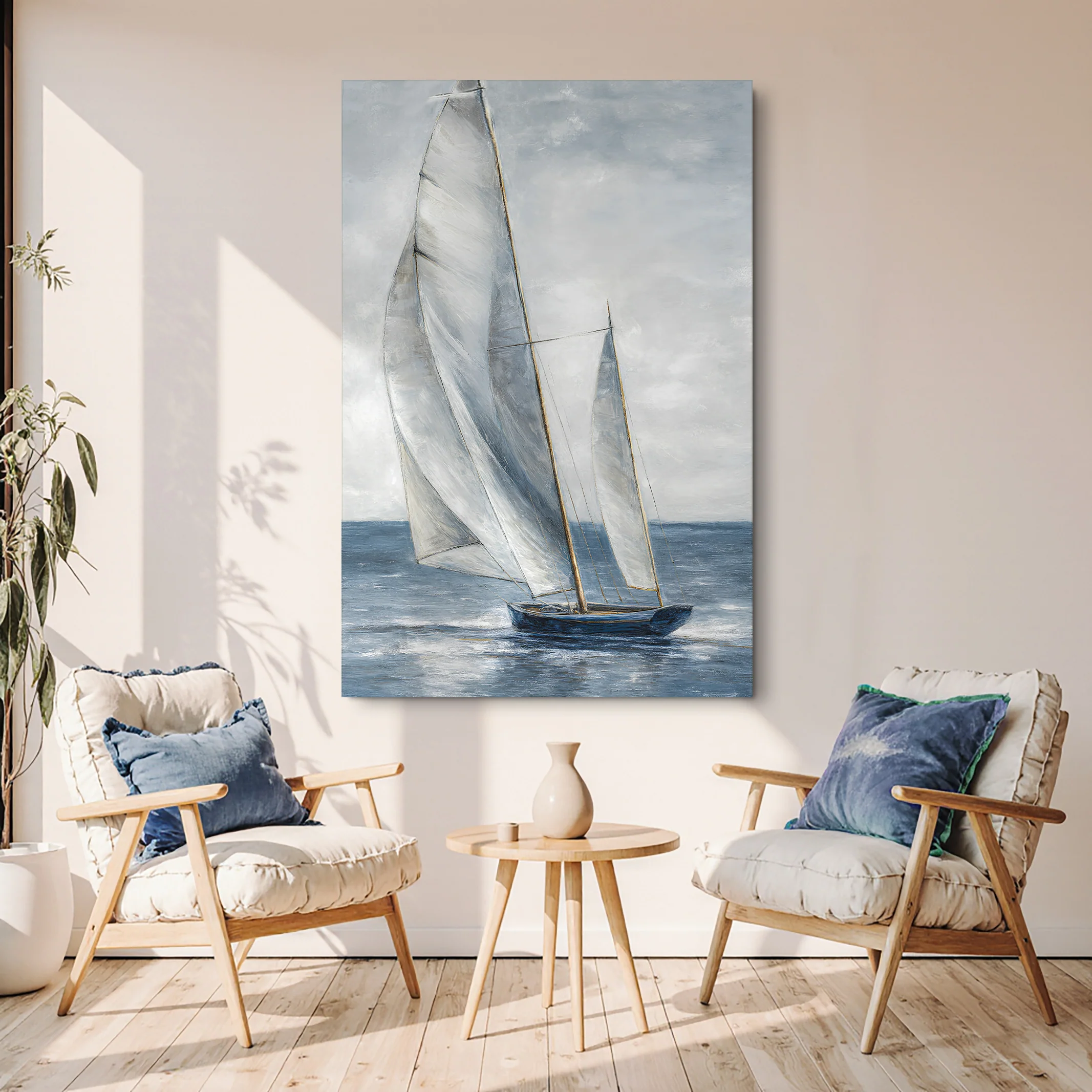 Nautical Abstraction Wall Art - Image 3