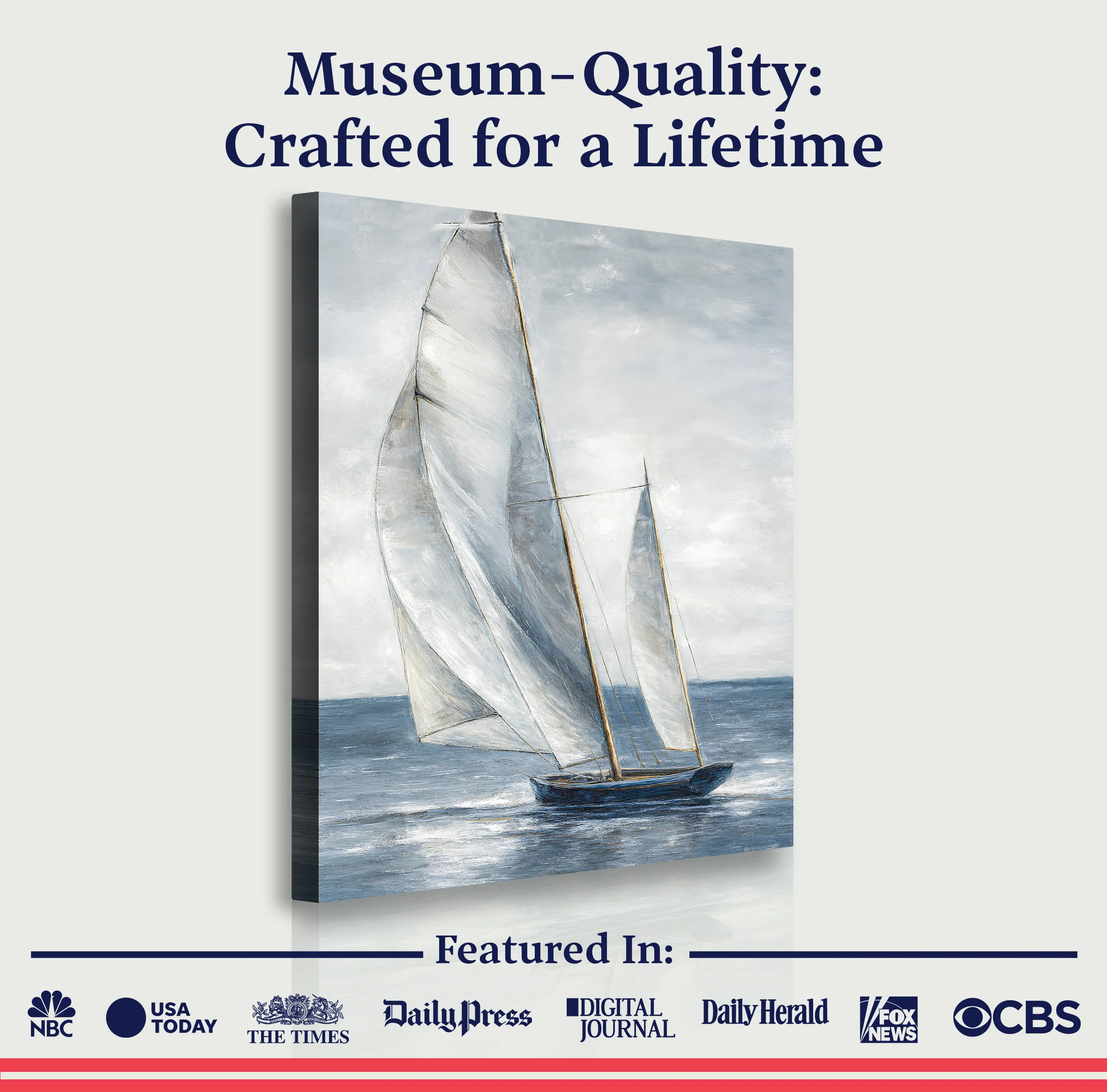 Nautical Abstraction Wall Art - Image 5