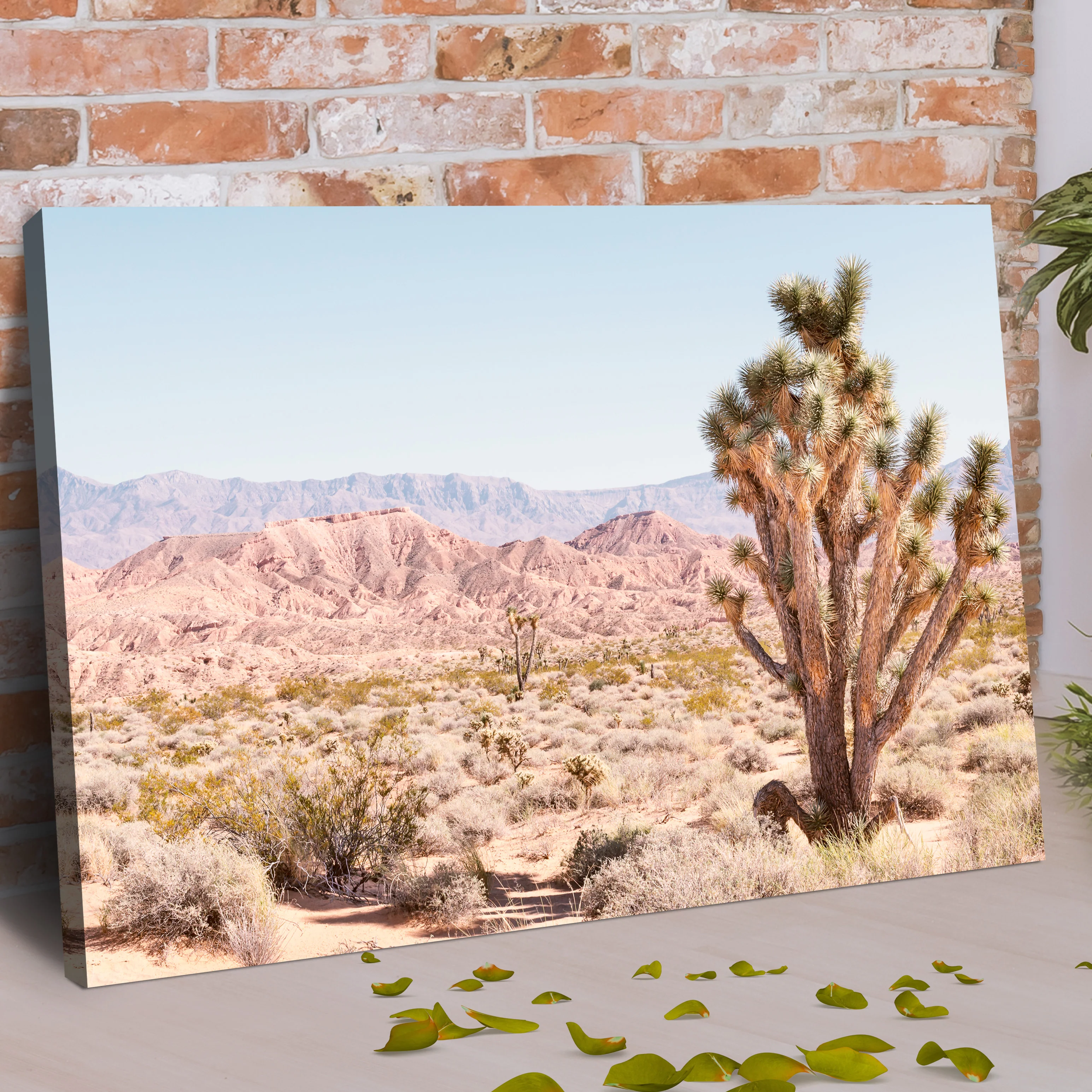 Nevada Desert Joshua Tree Canvas Wall Art - Image 2