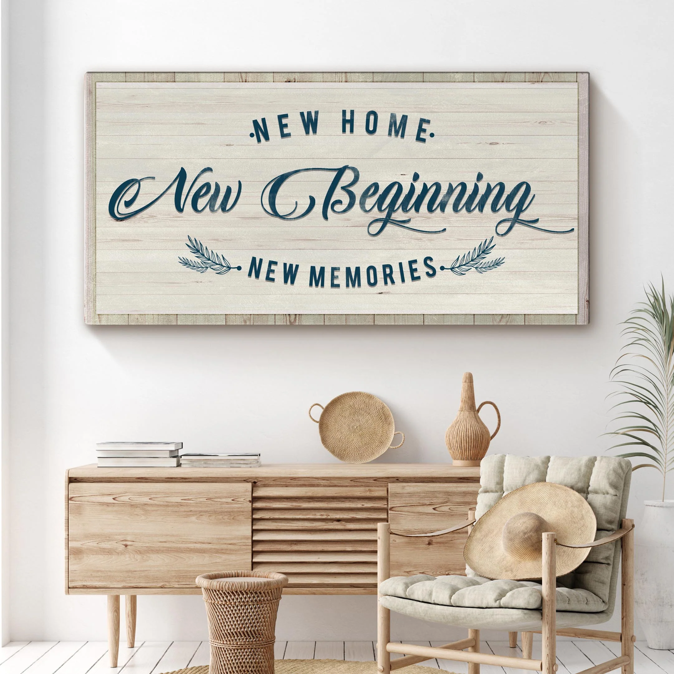 New Home, New Beginning Sign - Image 11