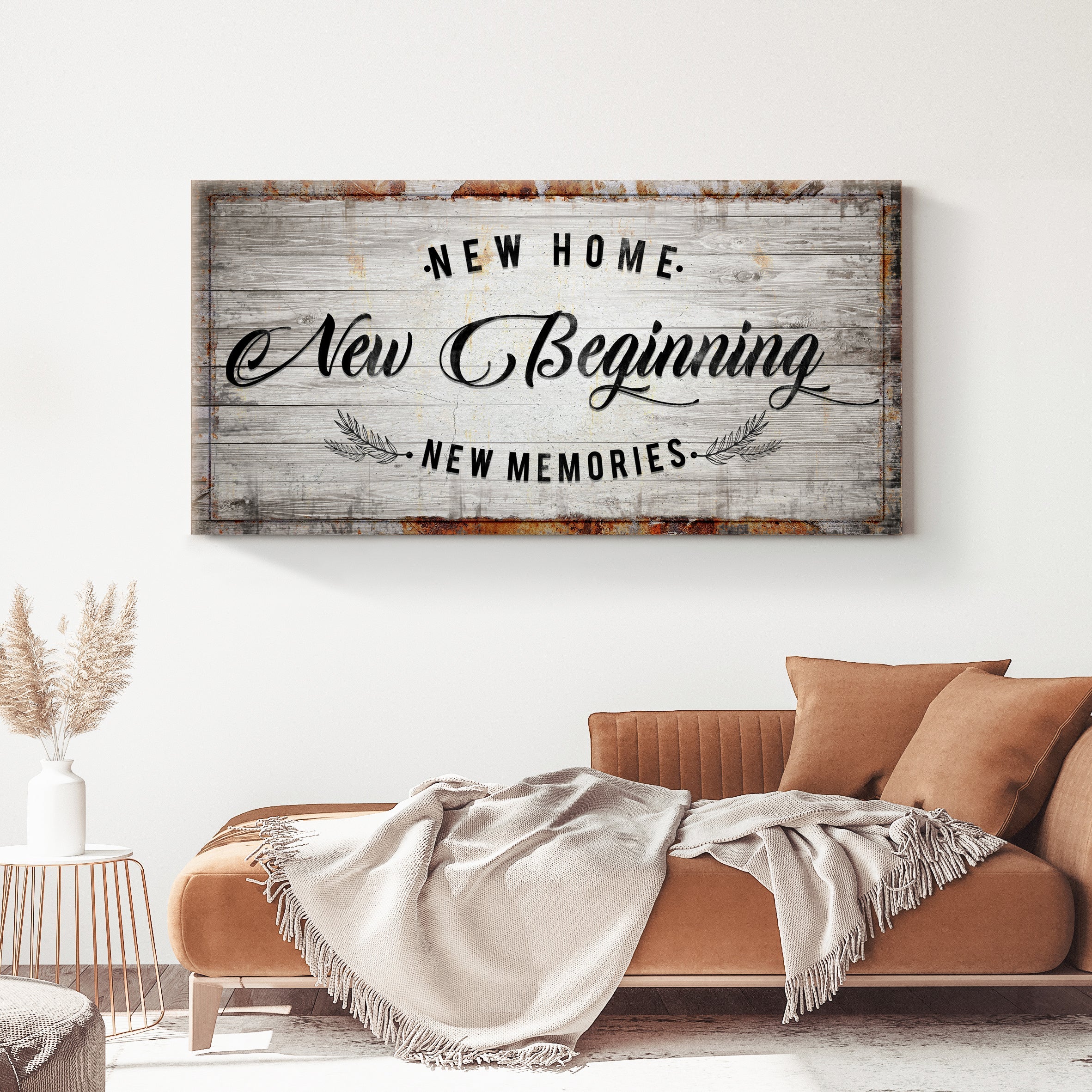 New Home, New Beginning Sign - Image 3