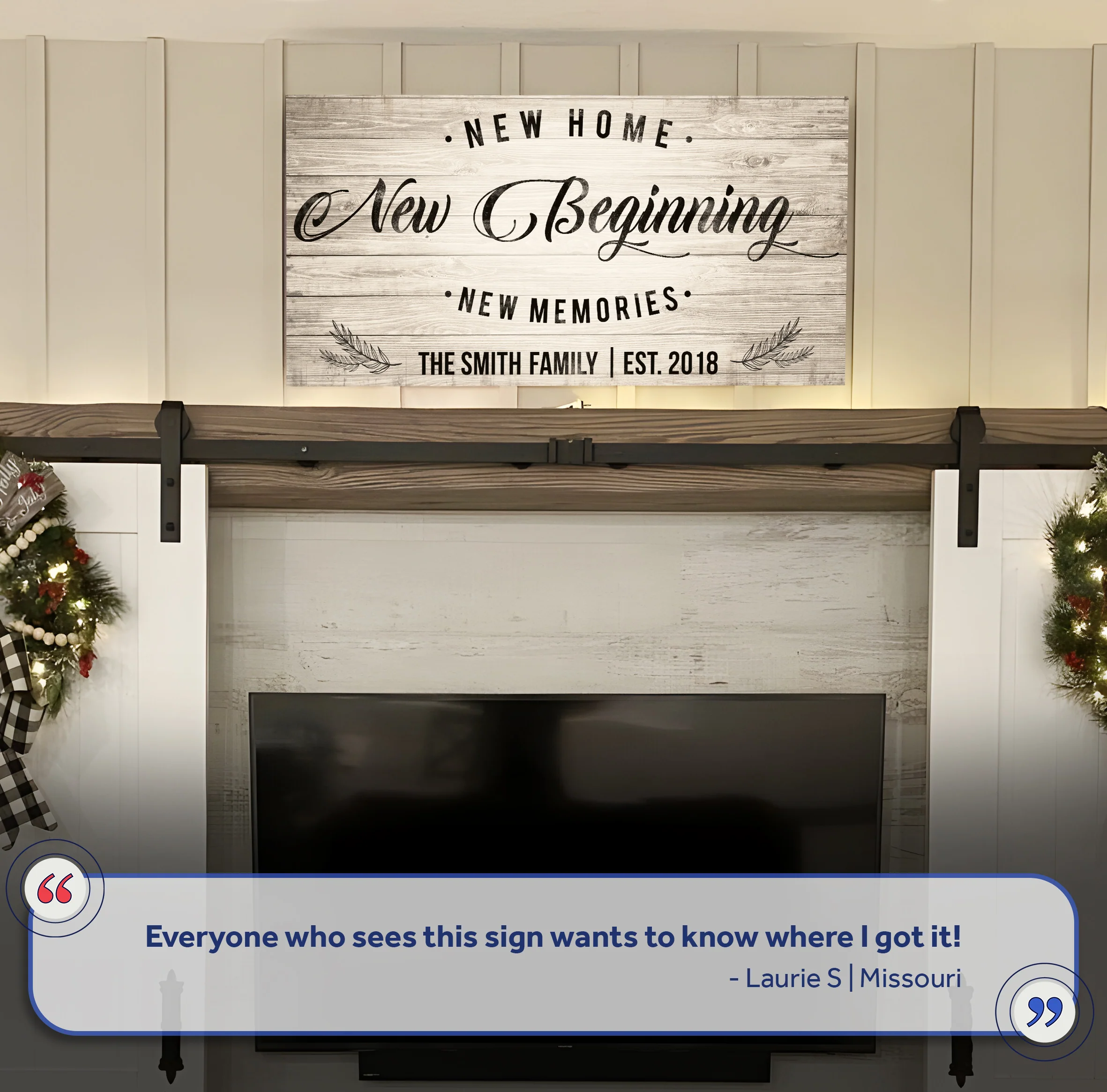 New Home Sign - Image 6