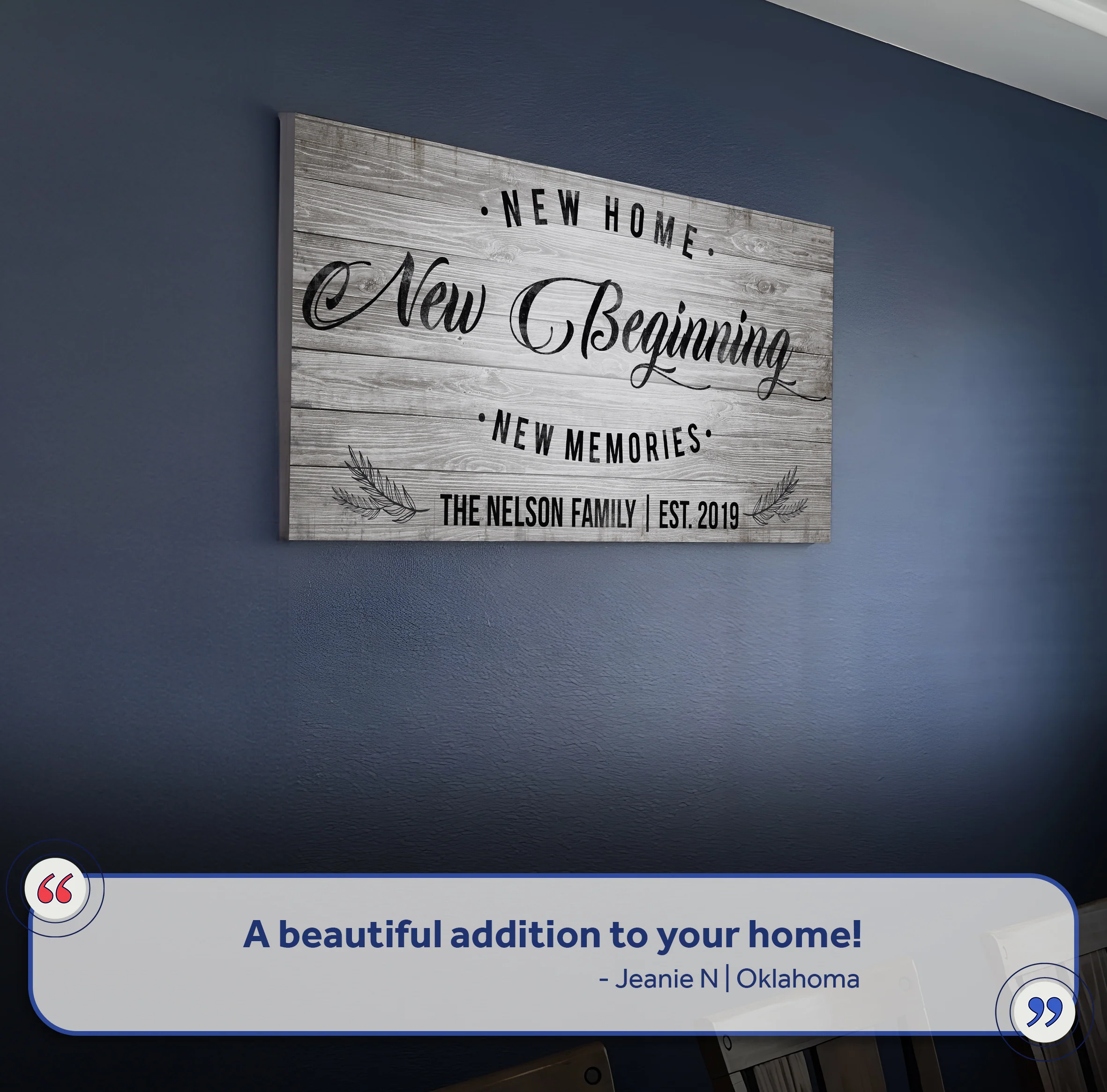 New Home Sign - Image 7