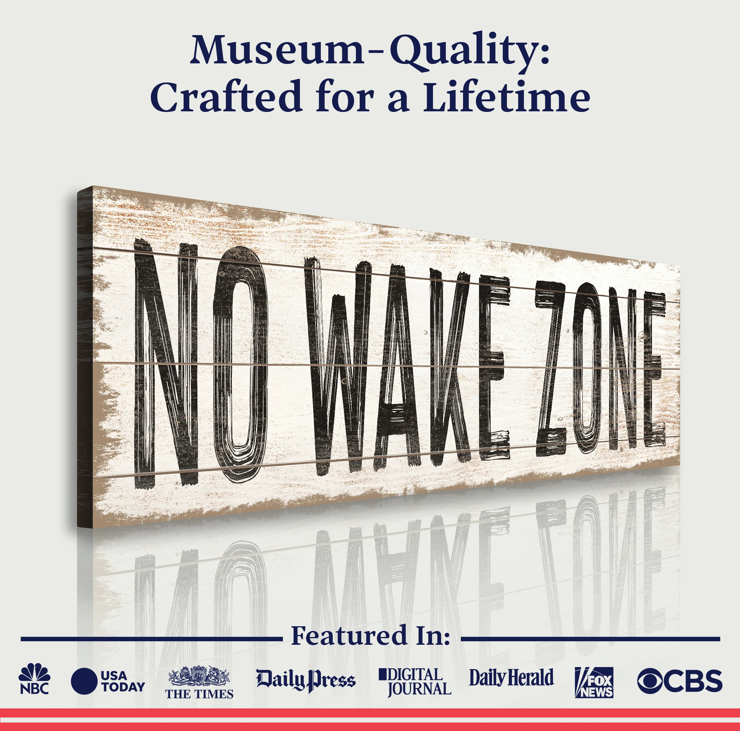 No Wake Zone Sign XVII - Image 4