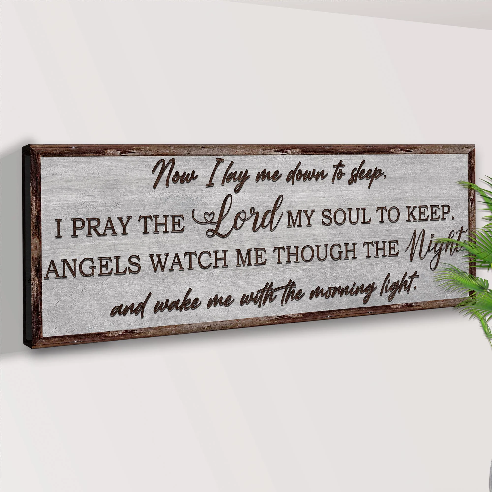 Now I Lay Me Down To Sleep Sign - Image 3