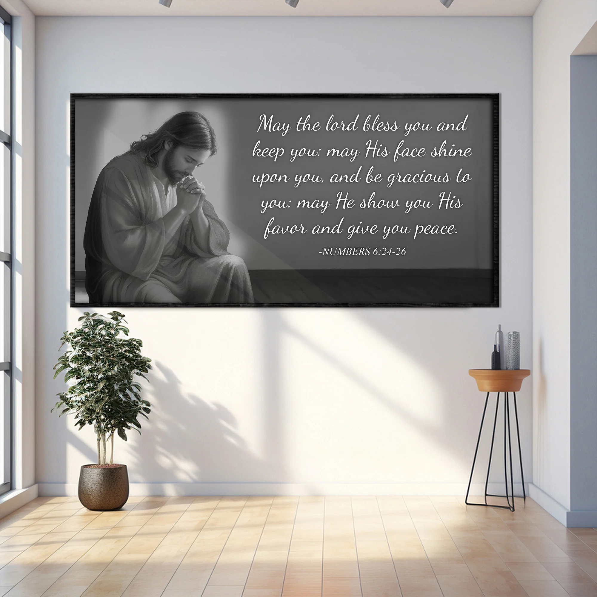 Numbers 6:24-26 - May The Lord Bless You Faith Sign III - Image 5