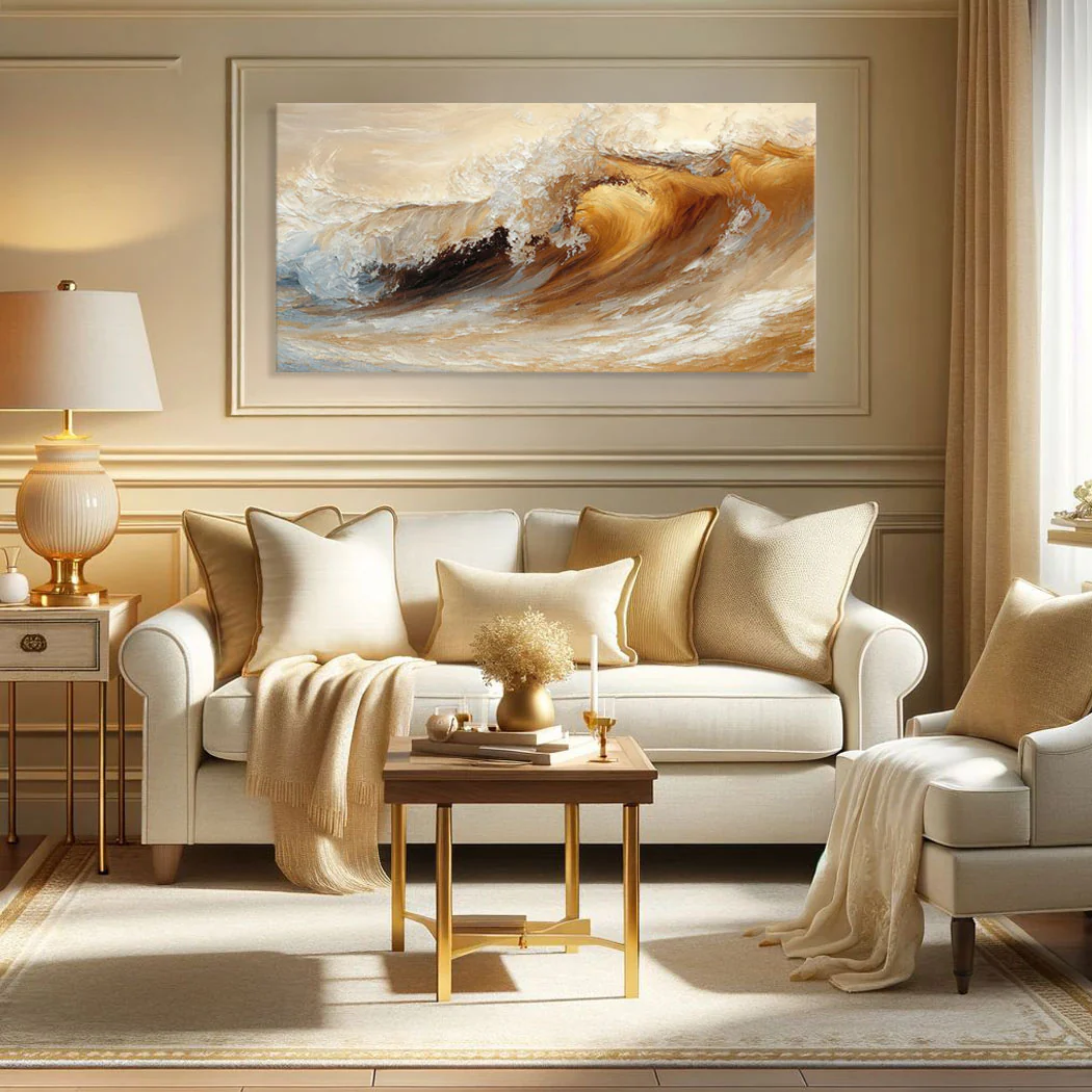 Ocean Wave Seascape Wall Art III - Image 4
