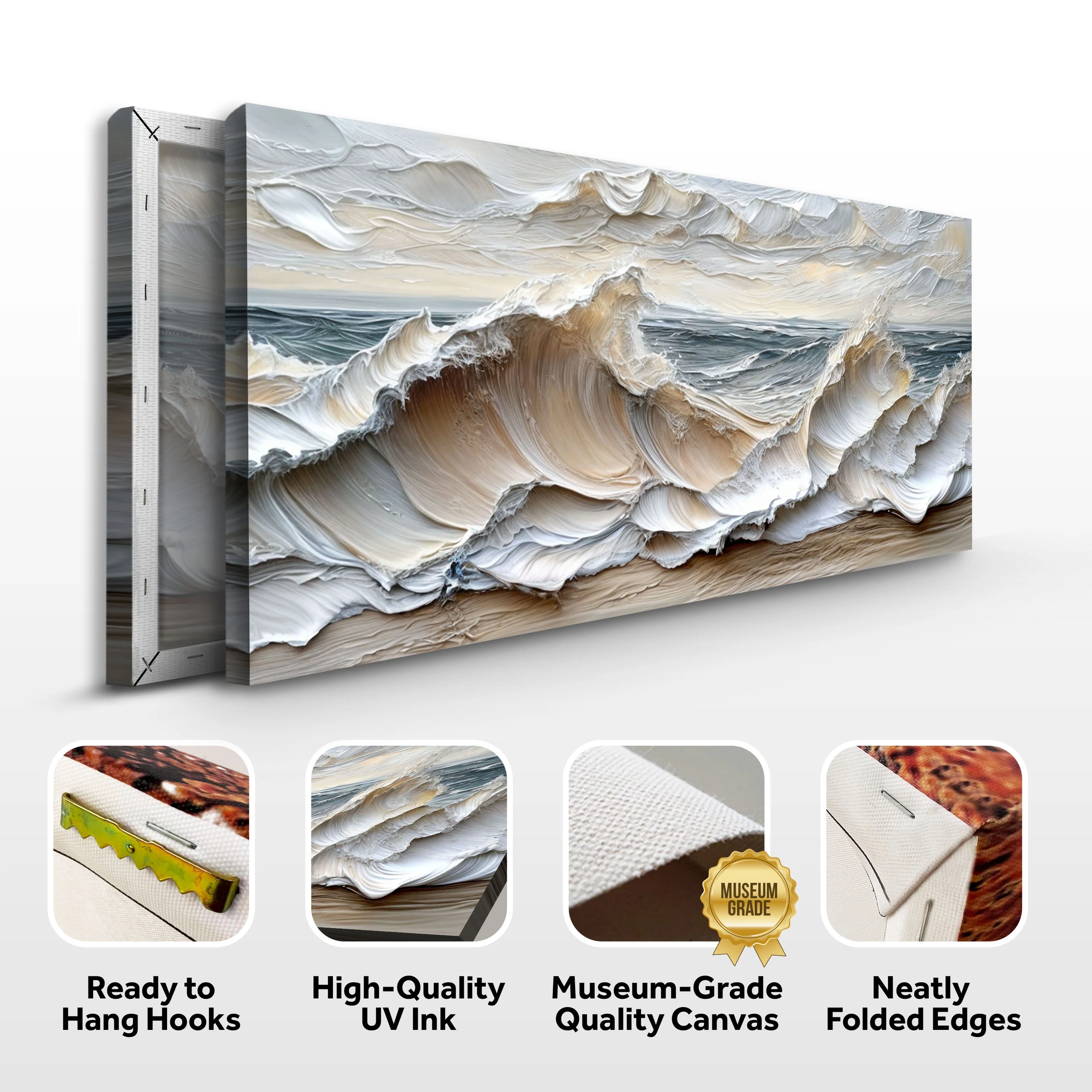 Ocean Waves Wall Art - Image 8