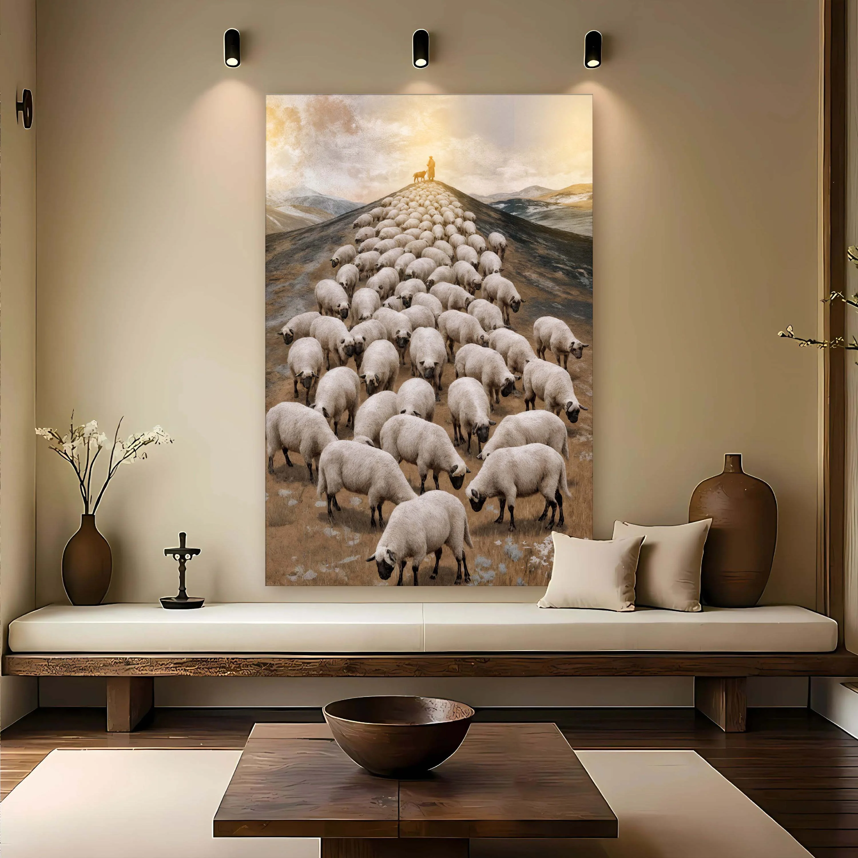 Parable Of The Lost Sheep Faith Wall Art II - Image 5