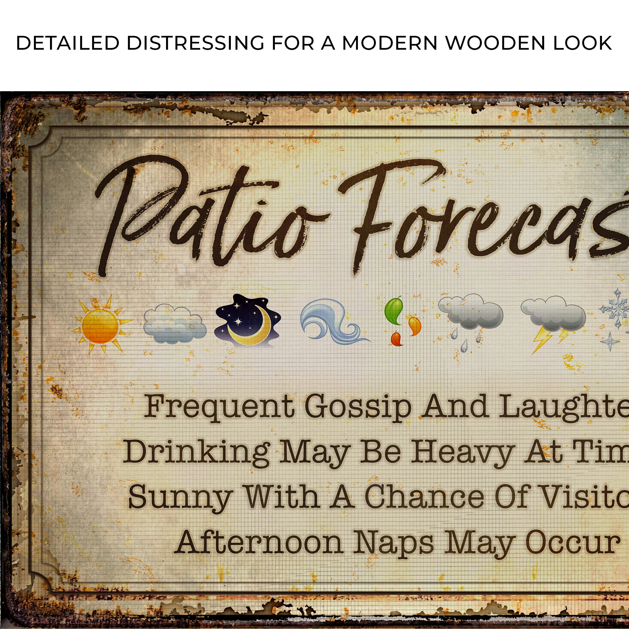 Patio Forecast Sign - Image 4