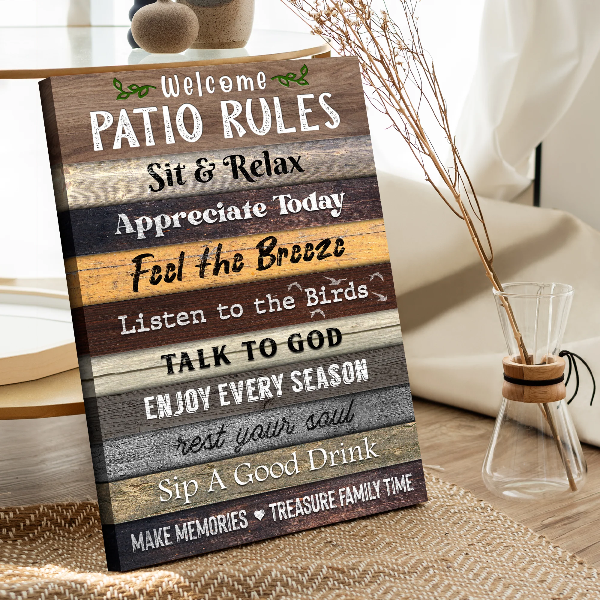 Patio Rules Sign III - Image 2