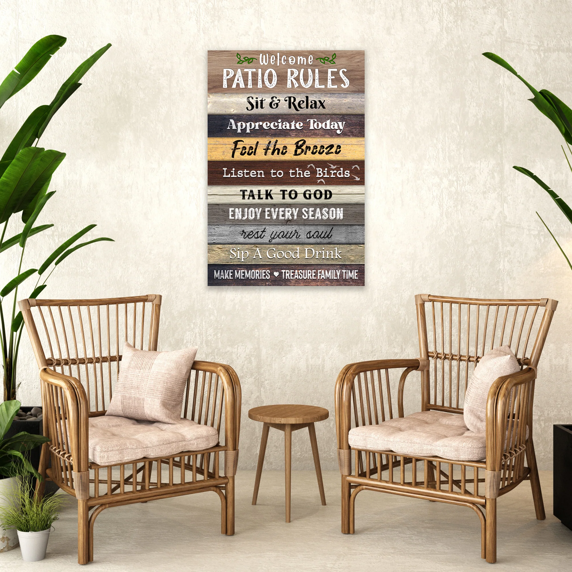 Patio Rules Sign III - Image 3