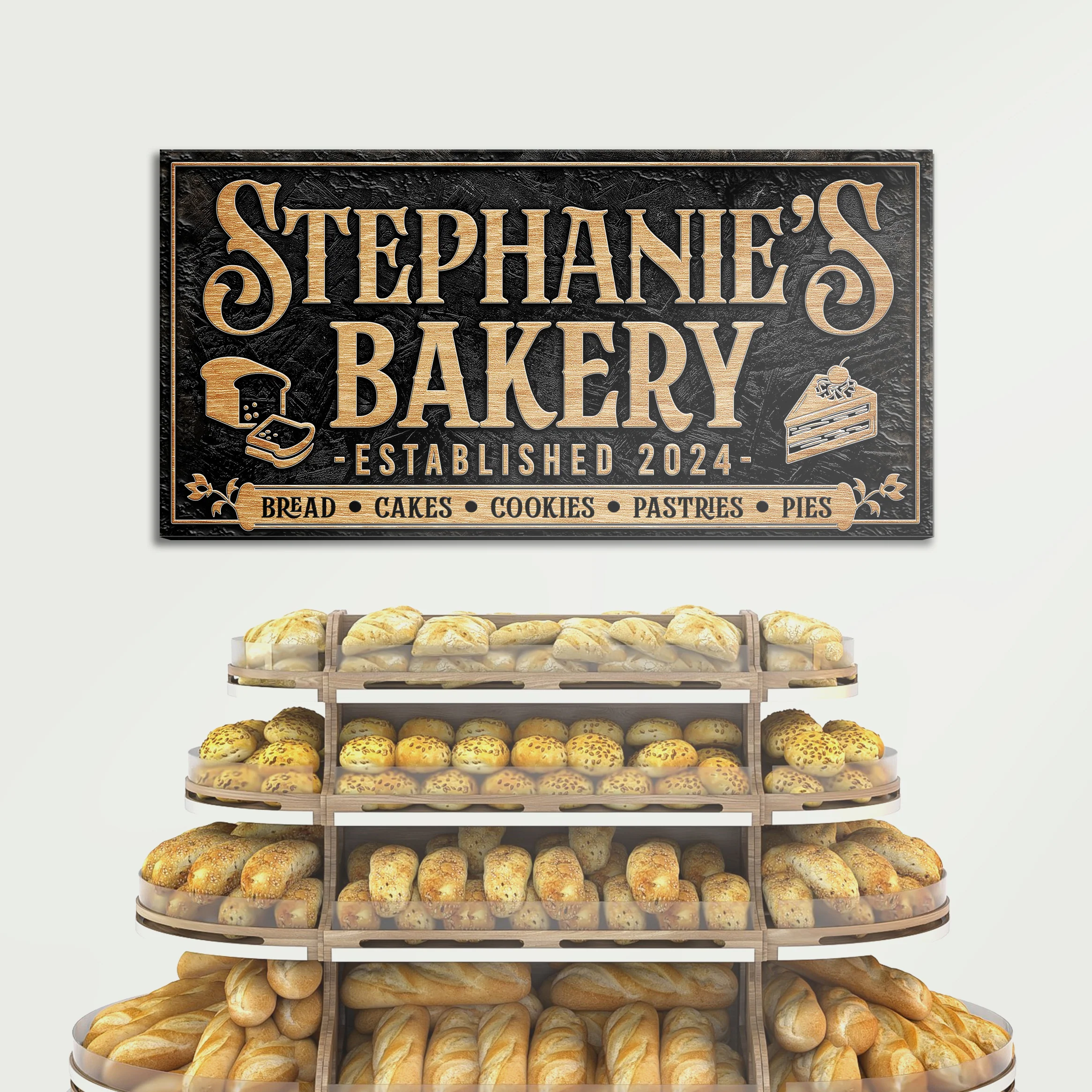 Personalized Bakery Sign - Image 3