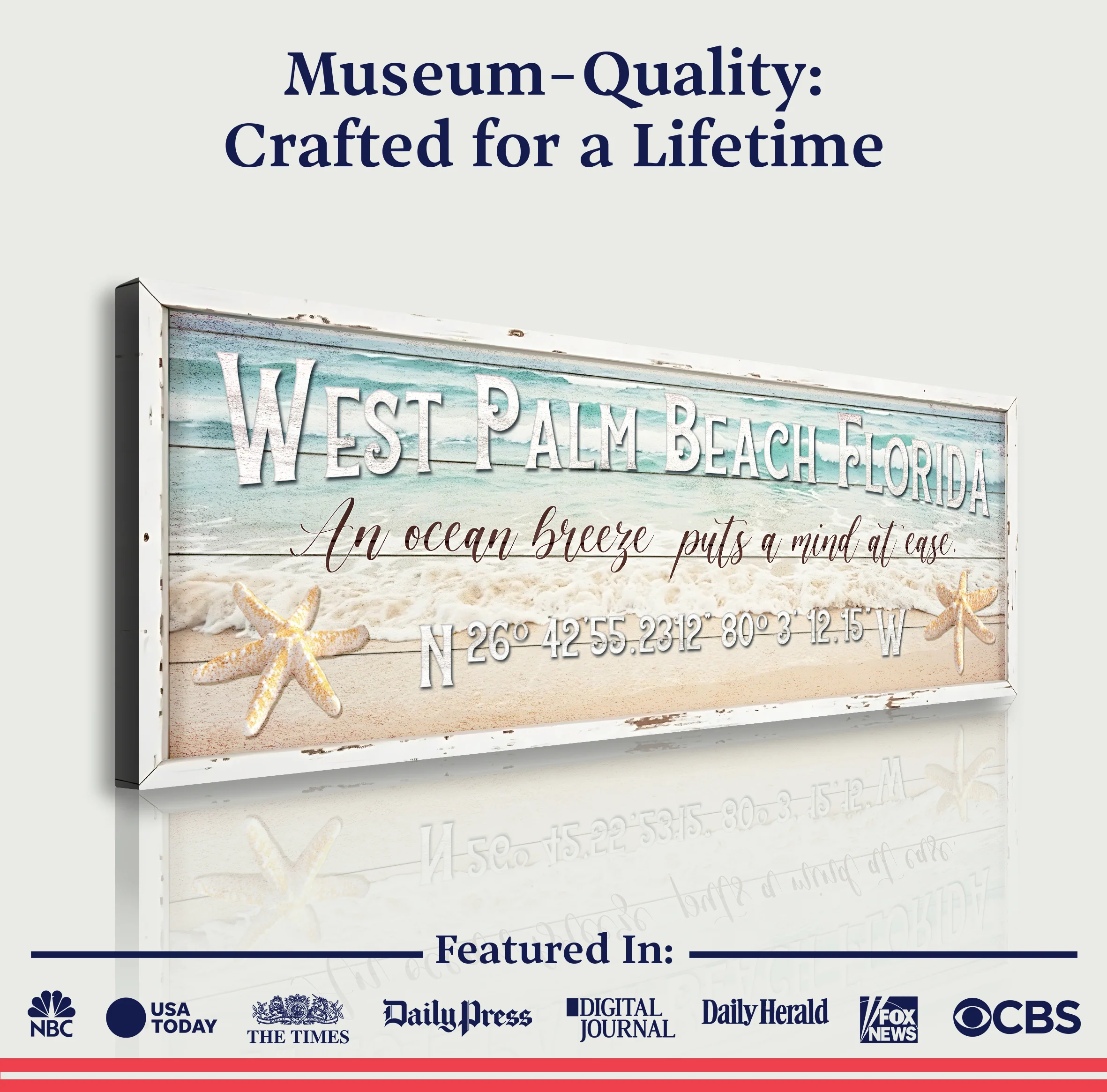 Personalized Beach House Coastal Sign - Image 6